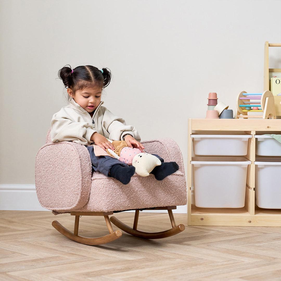  Tutti Bambini Micah Mini Me Children's Rocking Chair - Blush、mySite、merchandisen
