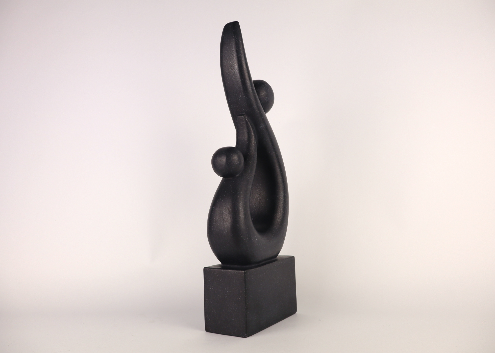 Mother & Child I - Black Marble (38 cm)、mySite、topwebapps