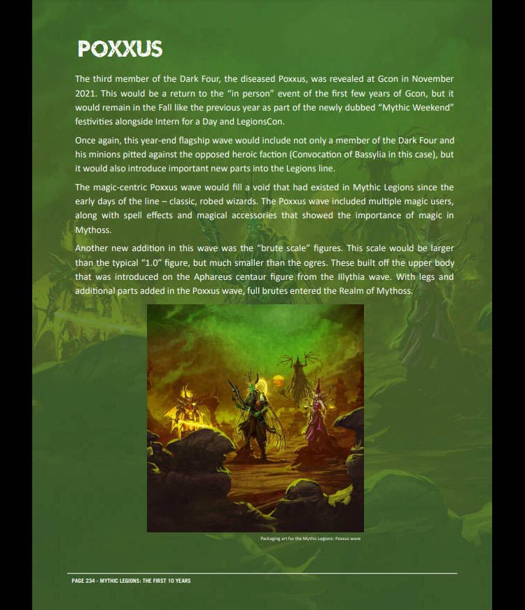 Mythic Legions: The First 10 Years、mySite、hgirdovlk