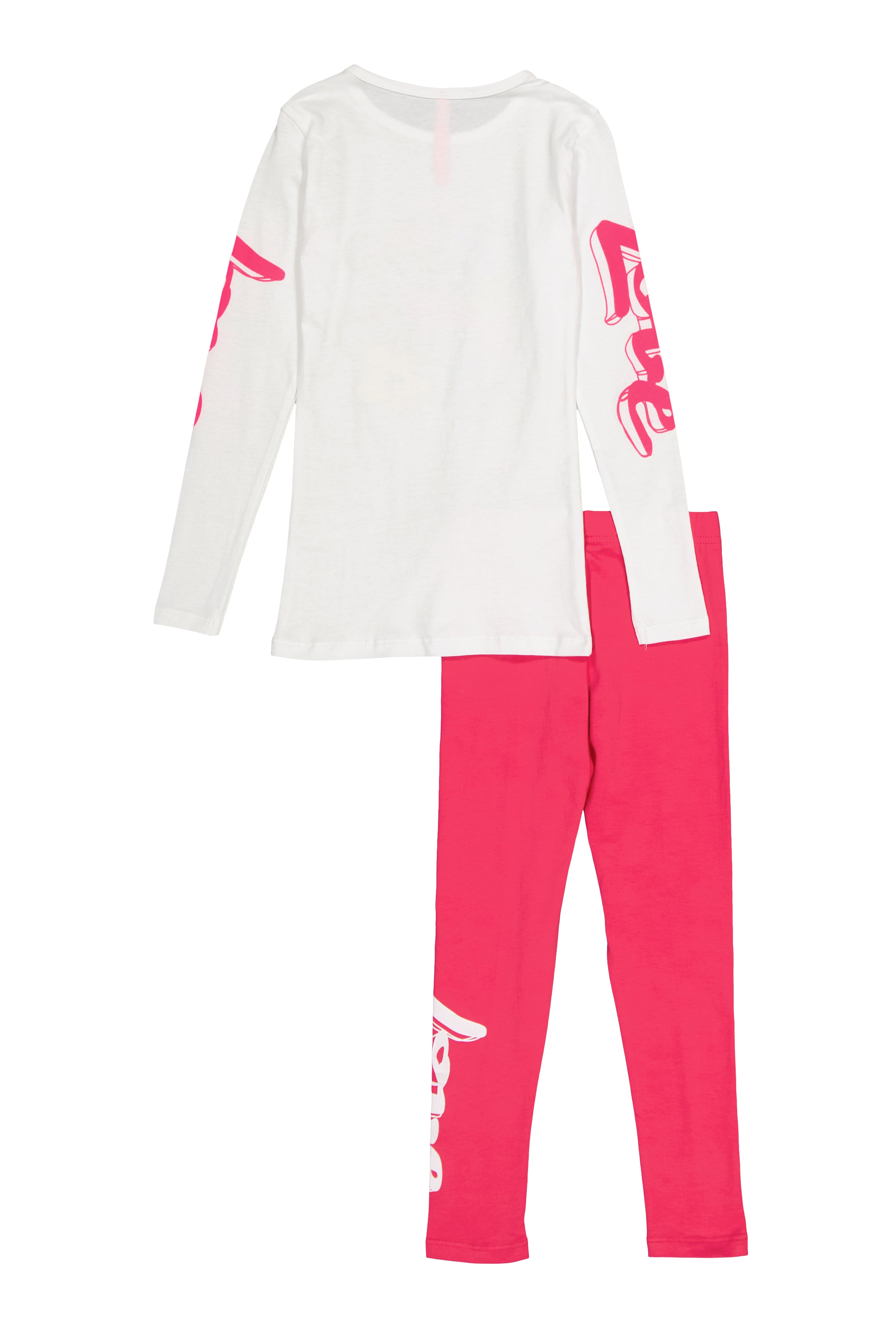 Little Girls Bear Self Love Graphic Top and Leggings、mySite、camillekostekn