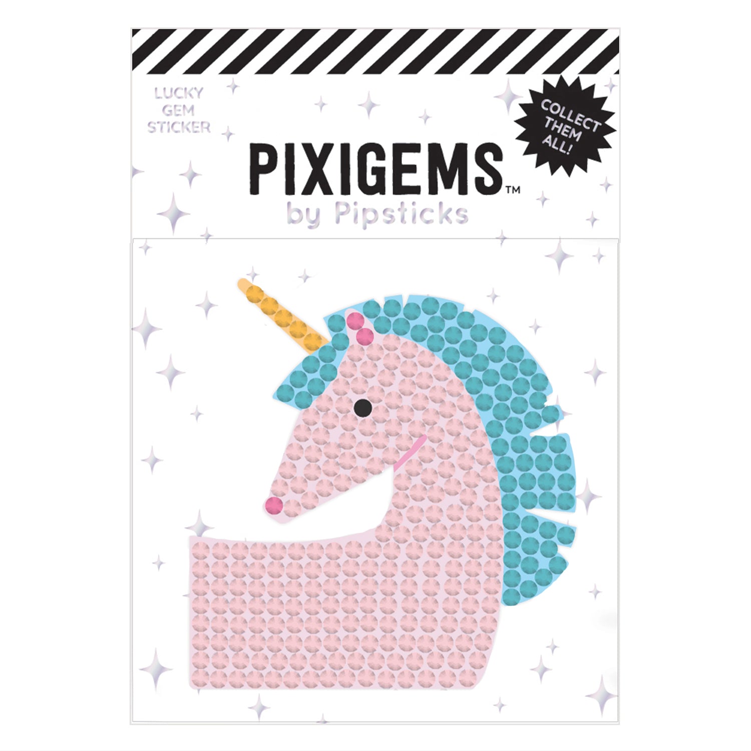  Eunice Unicorn Pixigem Sticker、mySite、ghnorth