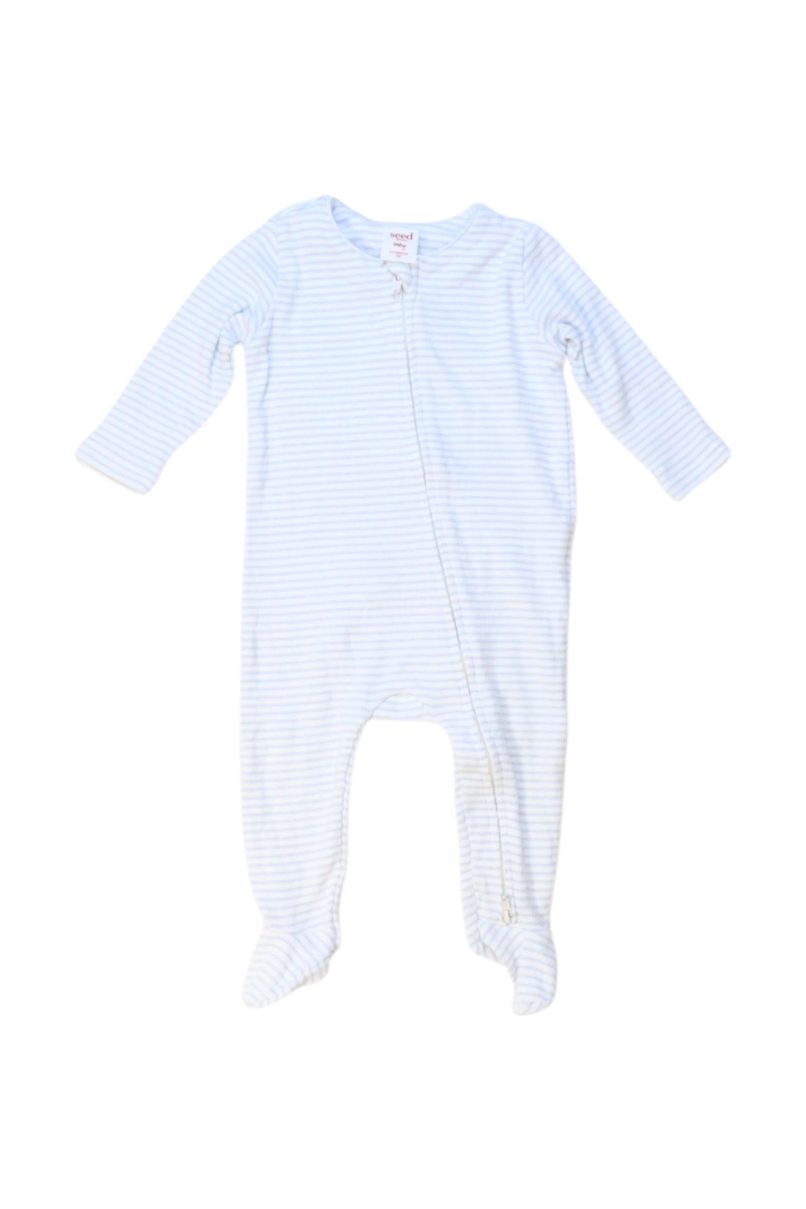 Seed Long Sleeve Stripe Onesie 3-6M、mySite、g9winljtr