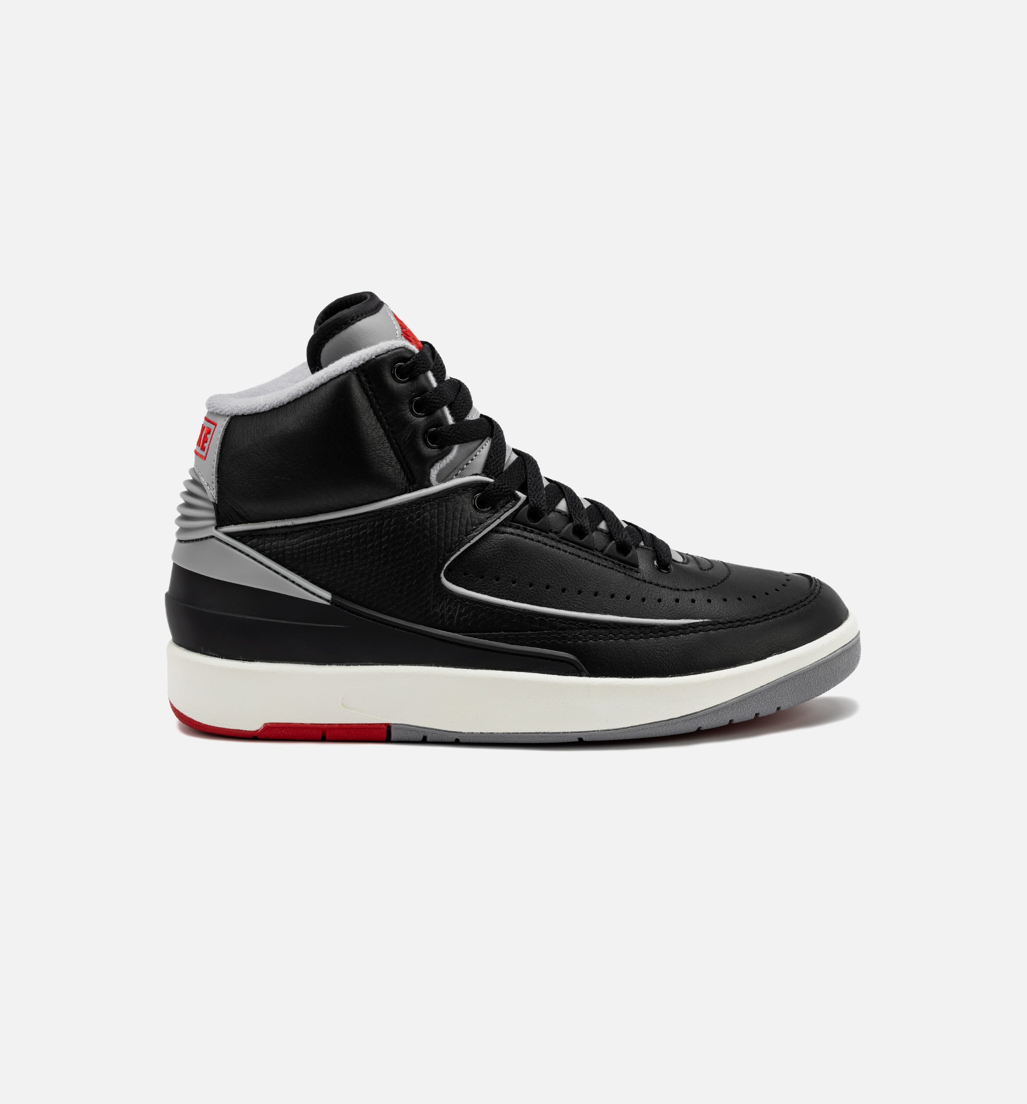 Air Jordan 2 Retro Black Cement Grade School Lifestyle Shoe - Black/Cement Grey、mySite、dreamappss