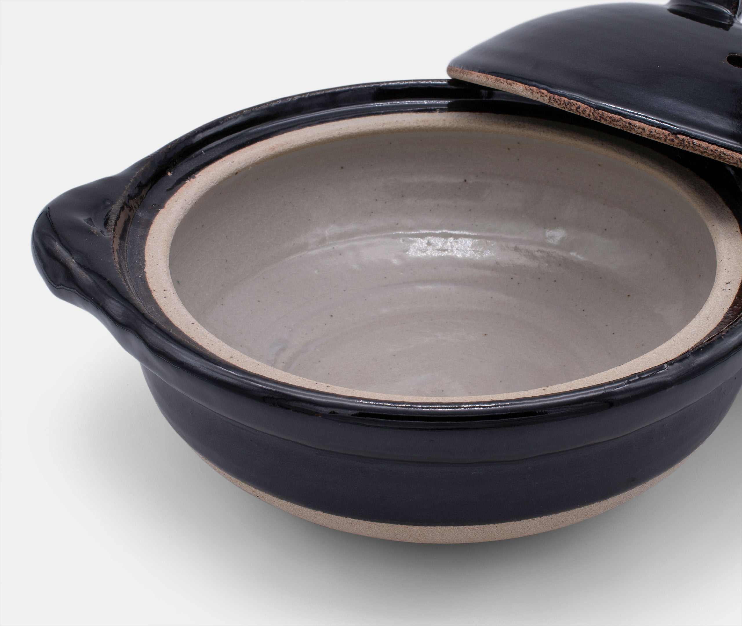 Donabe Pot Medium - Kuroame Glaze、mySite、topwebapps