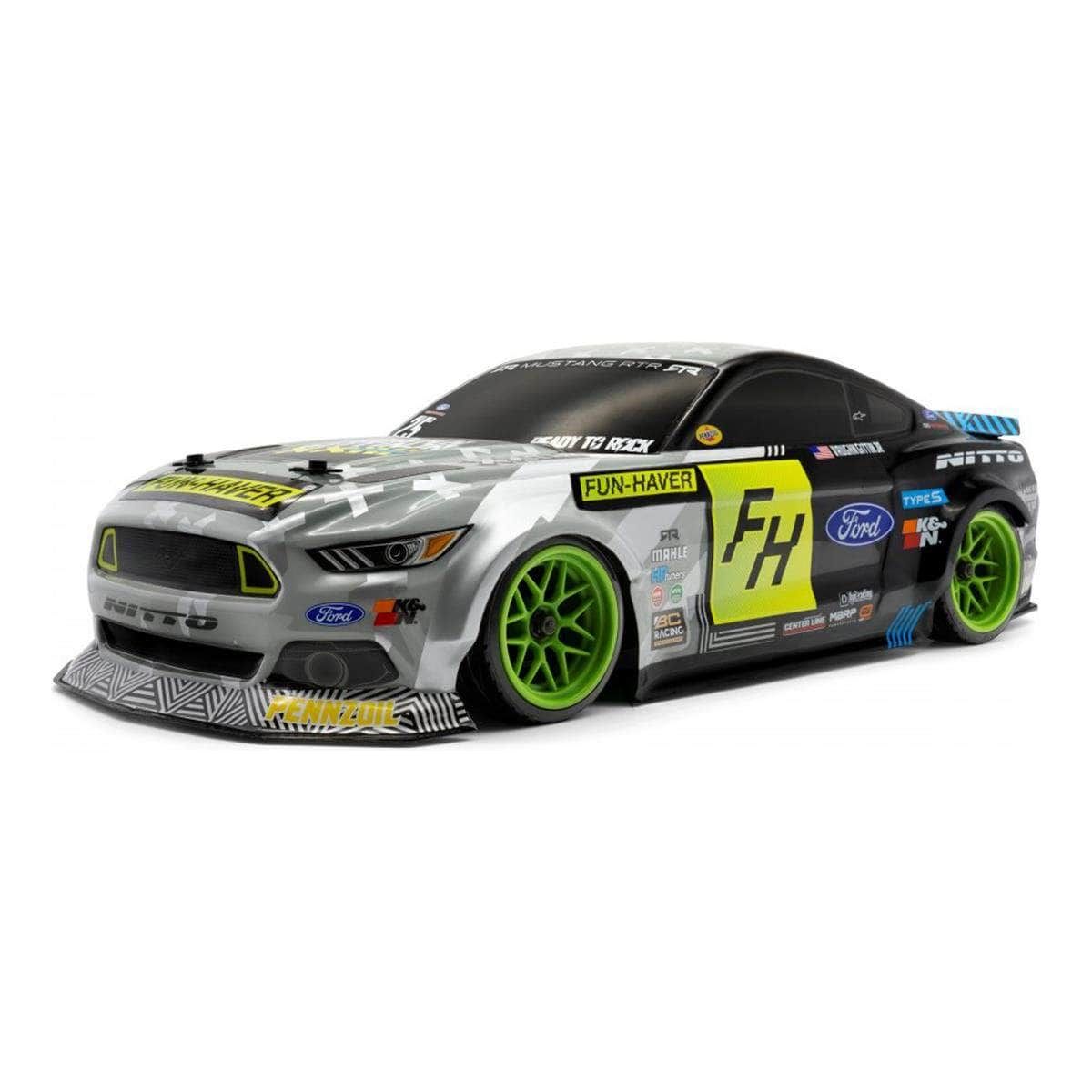  HPI120094, HPI Sport 3 Drift VGJR Fun Haver Ford Mustang 1/10 RTR 4WD Drift Car (V2) w/2.4GHz Radio, 7.2V Battery & Charger、mySite、merchandisen