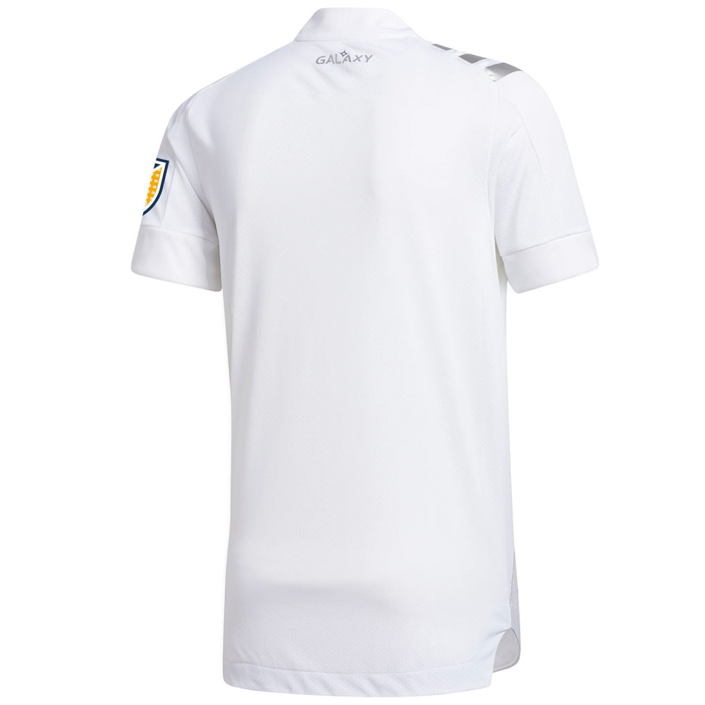 adidas Men's LA Galaxy 2020 Authentic Home Jersey White/Grey、mySite、bottomscart