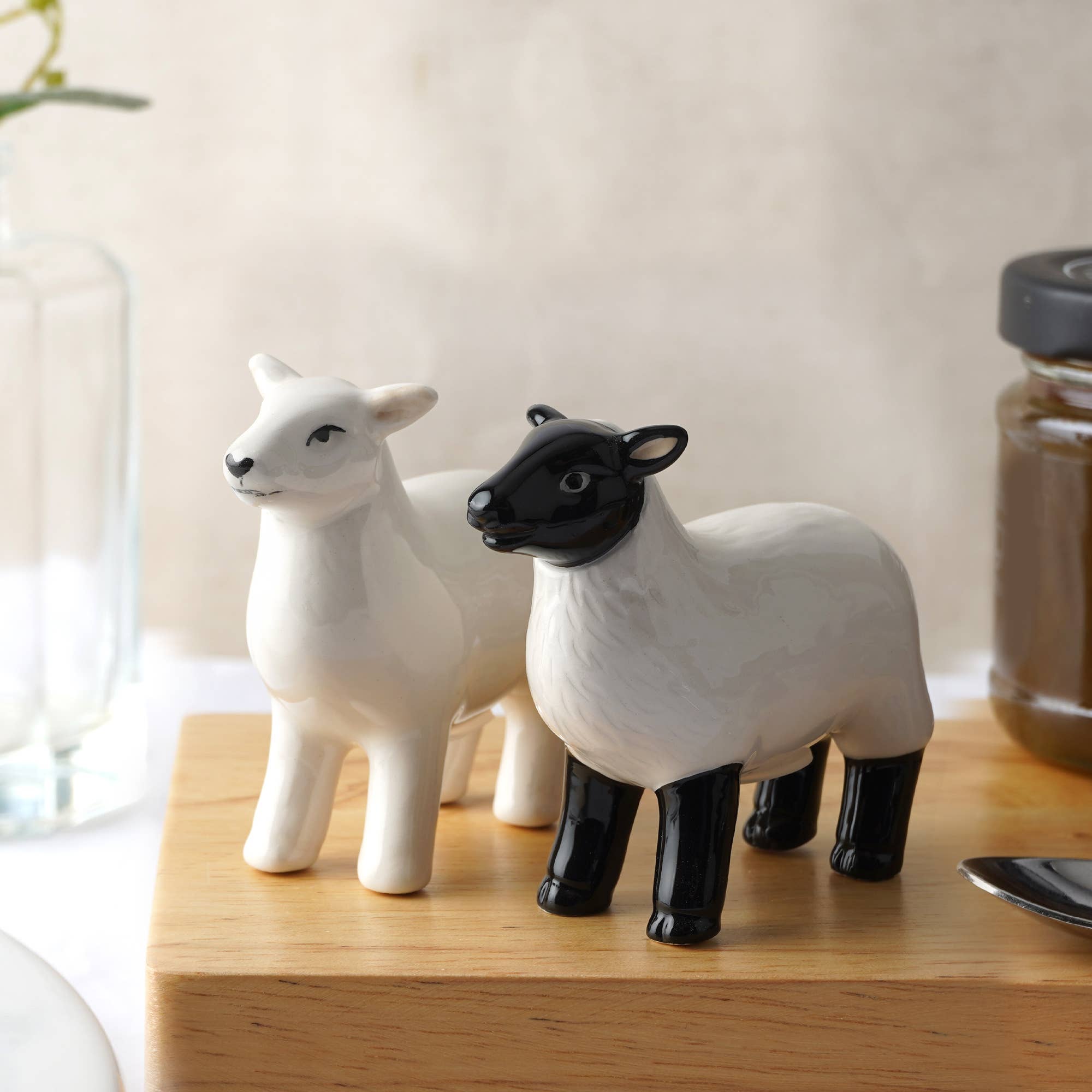 Sheep Salt & Pepper Shakers by Great British Sheep Co.、mySite、g9winljtr
