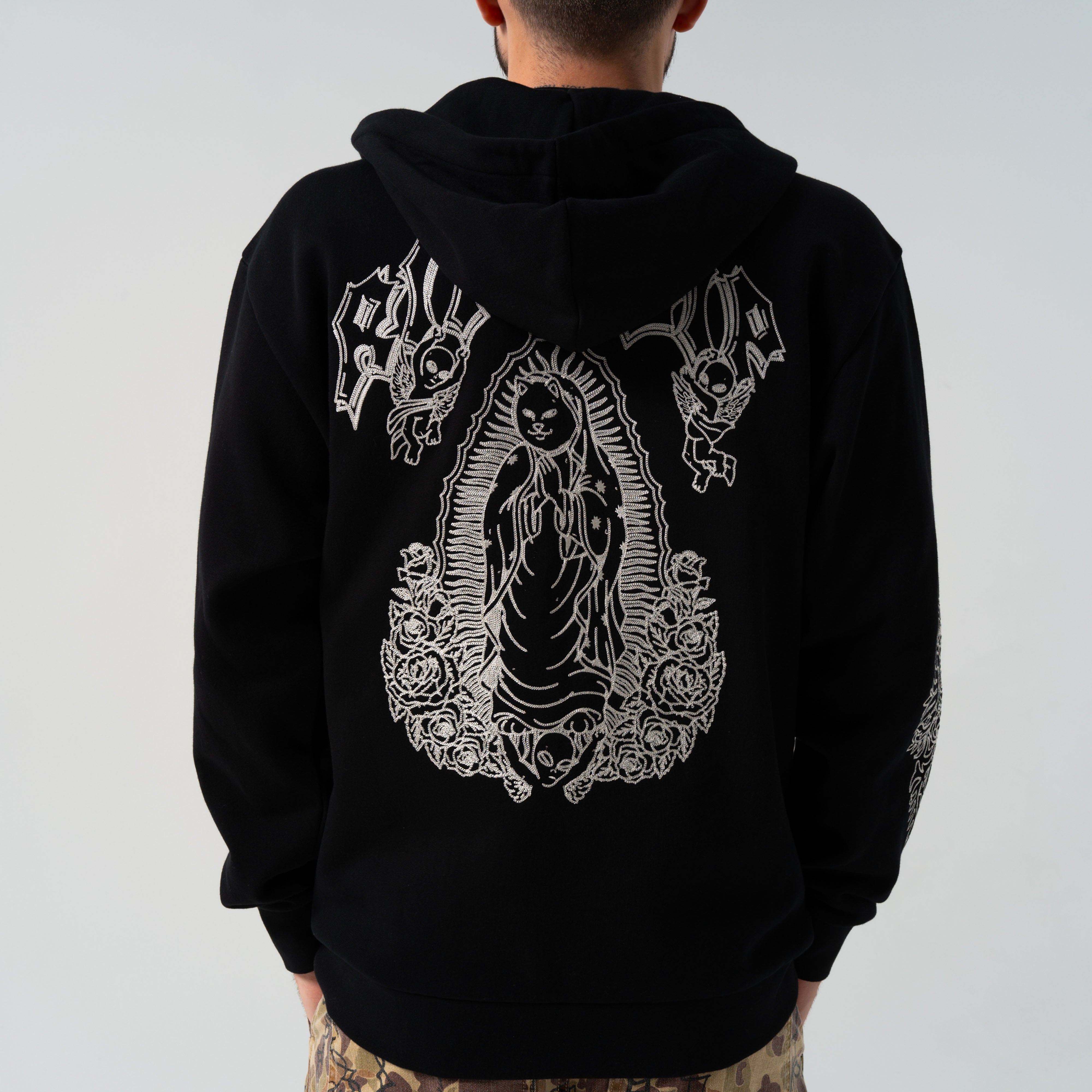  Mother Nerm Zip Up Hoodie (Black)、mySite、merchandisen