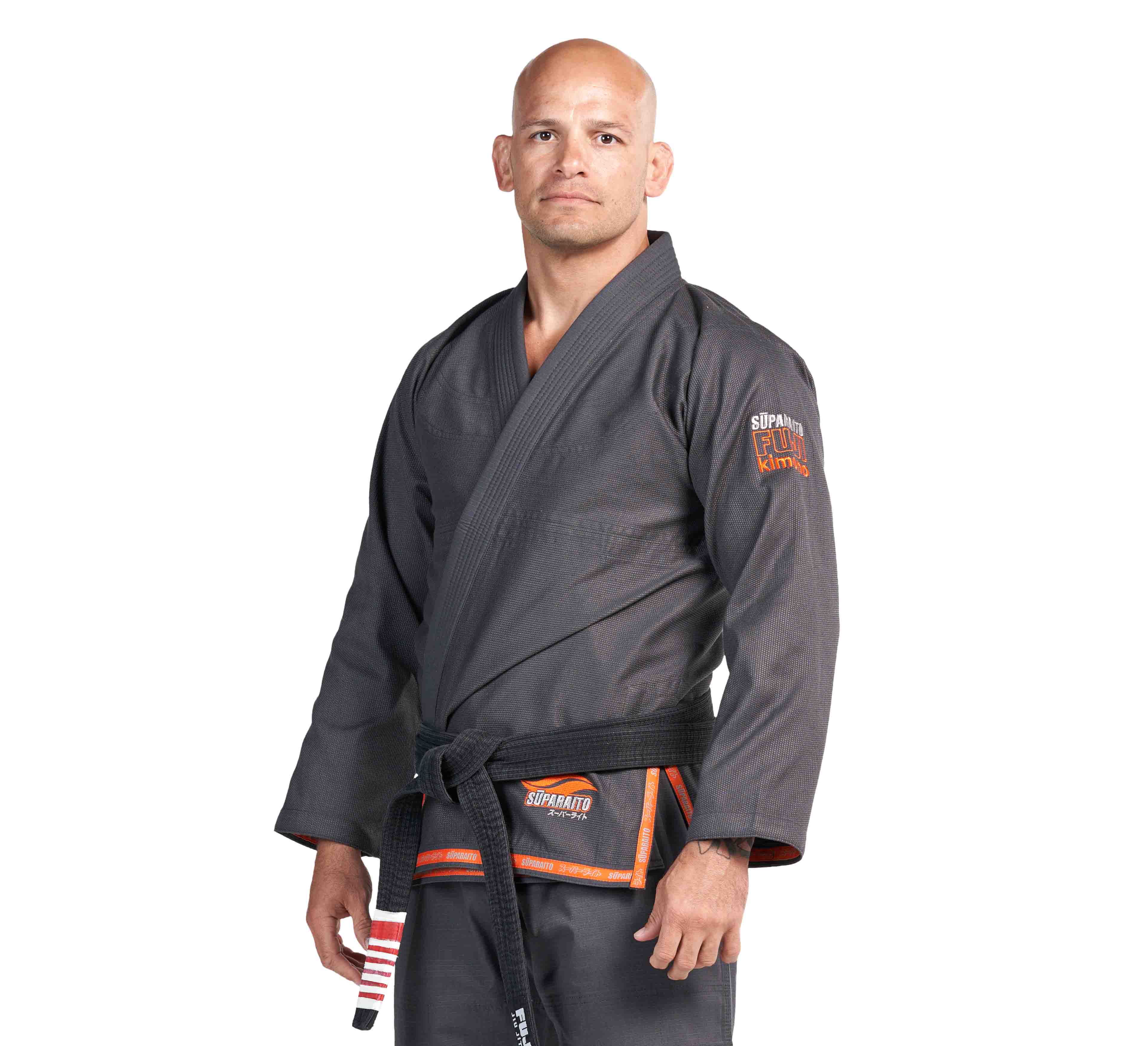 Suparaito BJJ Gi Dark Grey/Orange、mySite、gigharbornorthrealestate