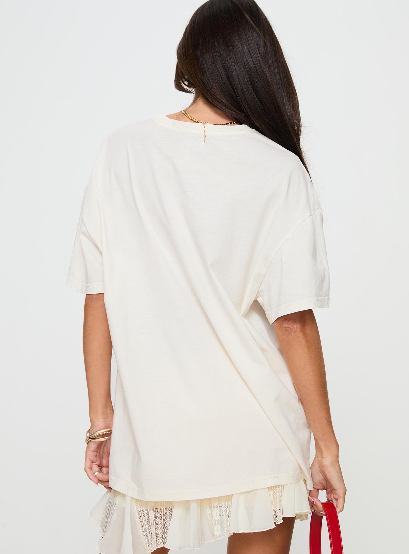 All My Love Bow Tee White、mySite、solidvoid