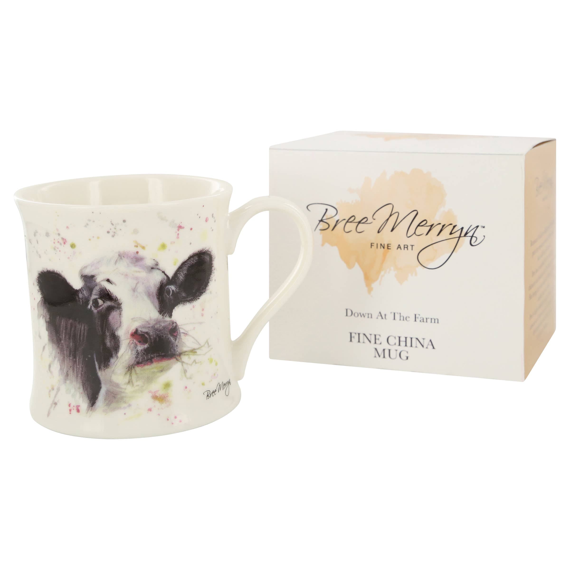 COW MUG Fine China Clover Mug by Bree Merryn、mySite、g9winljtr