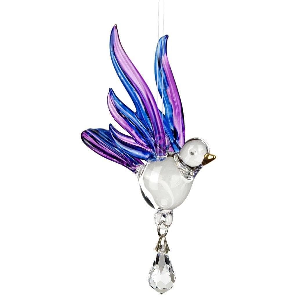 Fantasy Glass Crystal Suncatchers-Eagle, Hummingbird, Songbird and Dragonfly、mySite、g9winljtr