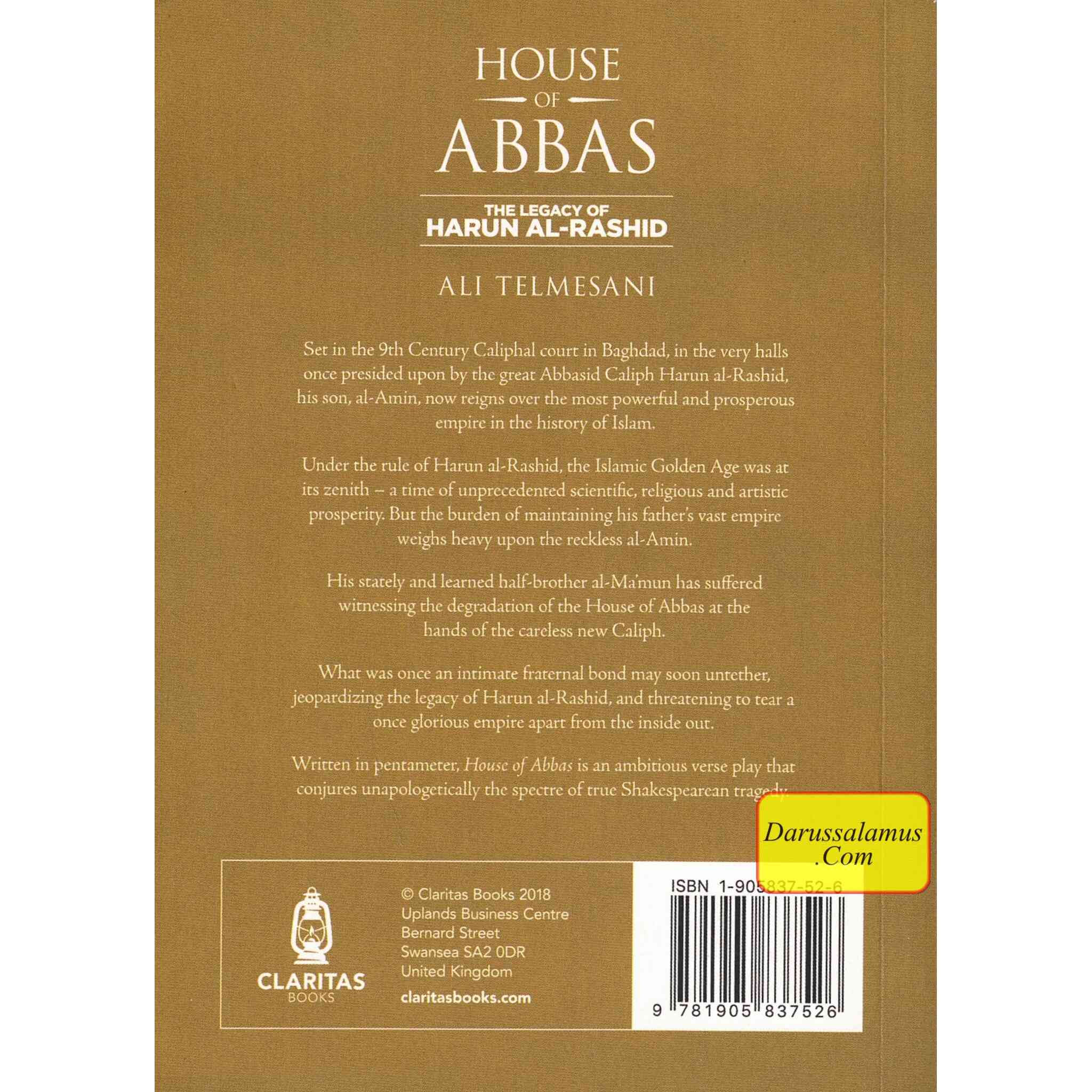 House of Abbas (The Legacy of Harun Al-Rashid) Small Booklet By Ali Telmesani、mySite、topwebapps