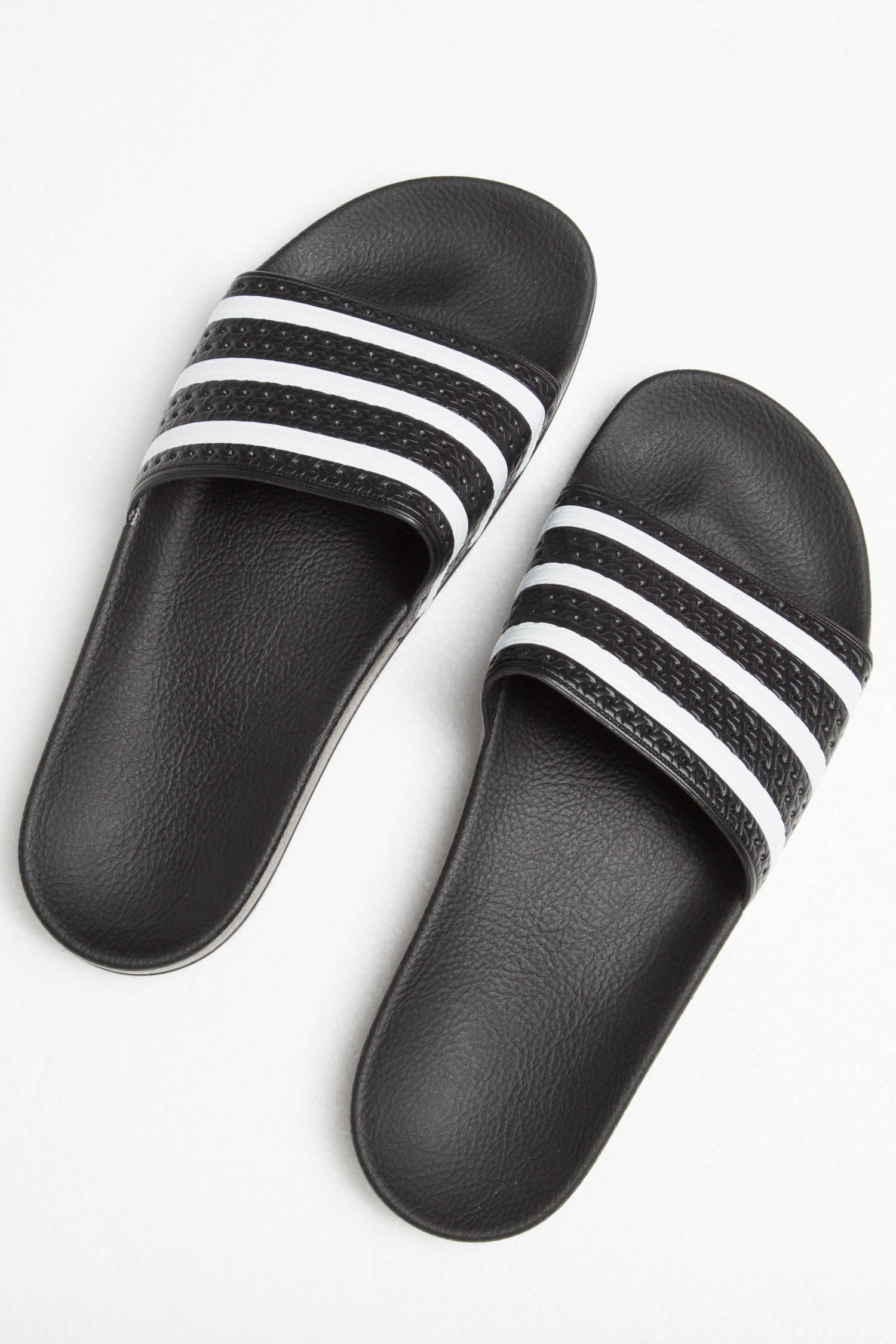 Adidas Originals Adilette Slide Black/White、mySite、zt4zffjzw
