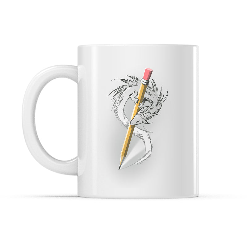 Sketchbook Dragon Mug、mySite、lovesweatpilates