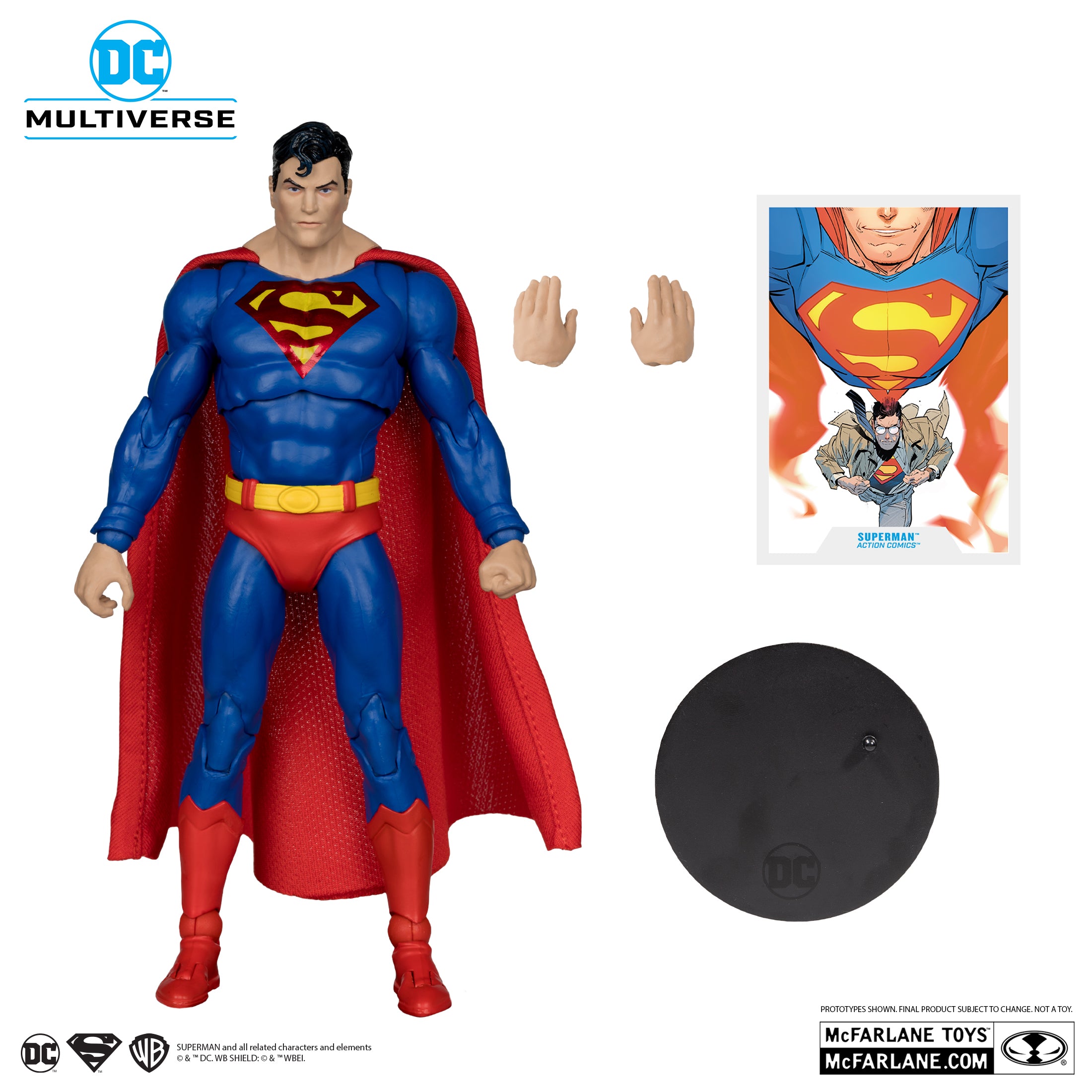 DC Multiverse Exclusive Gold Label Superman (Action Comics 1000)、mySite、hgirdovlk