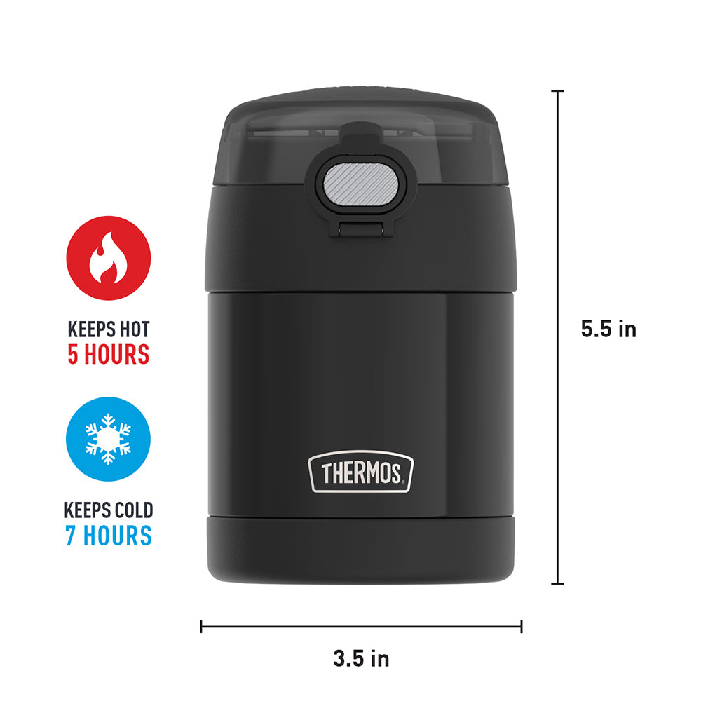 10oz FUNTAINER® FOOD JAR WITH SNACK TOP、mySite、noshort