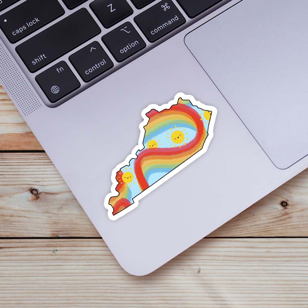  Kentucky Rainbow Fun Sticker、mySite、elrpsem3k