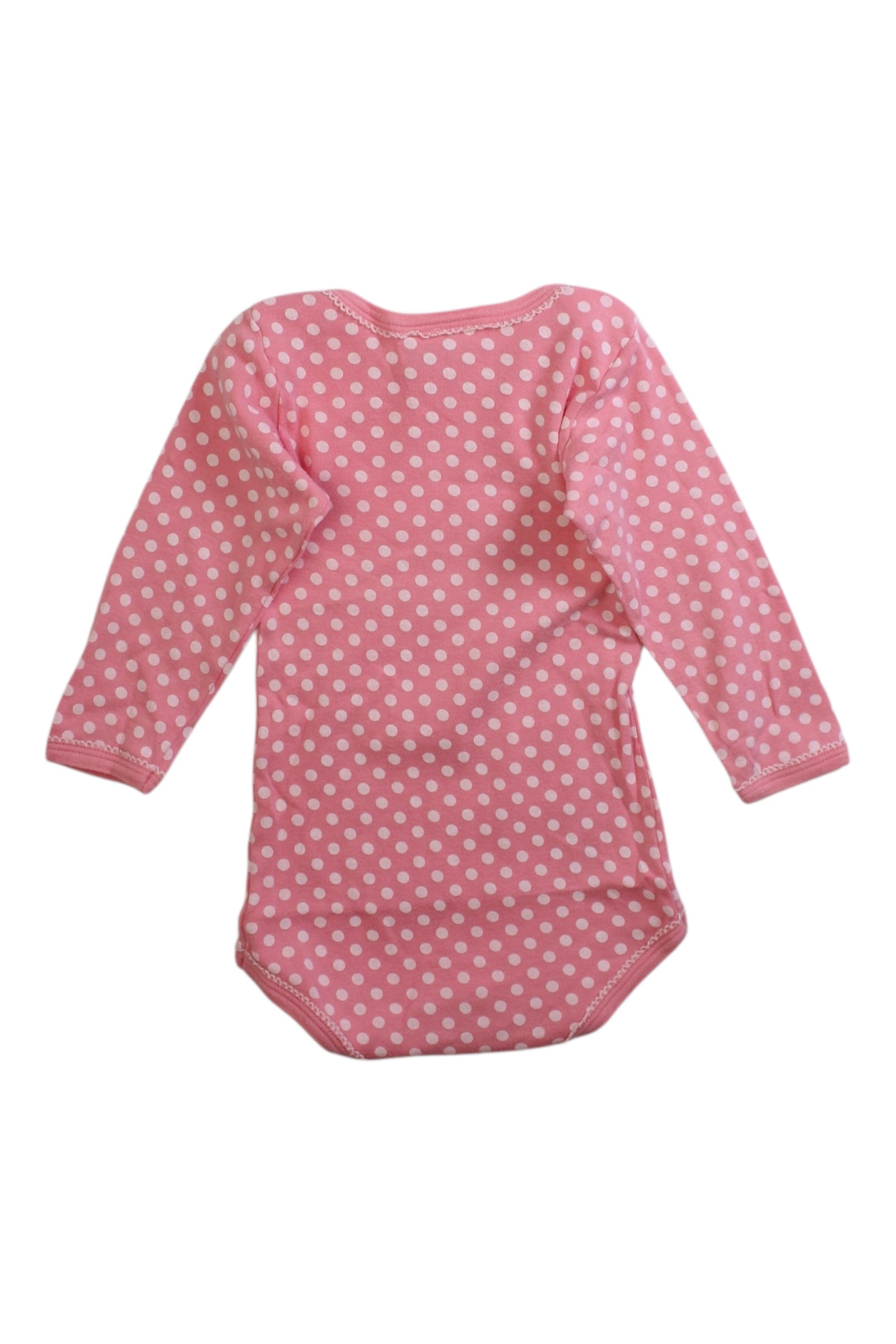 Petit Bateau Polka Dot Long Sleeve Bodysuit 6-12M、mySite、g9winljtr