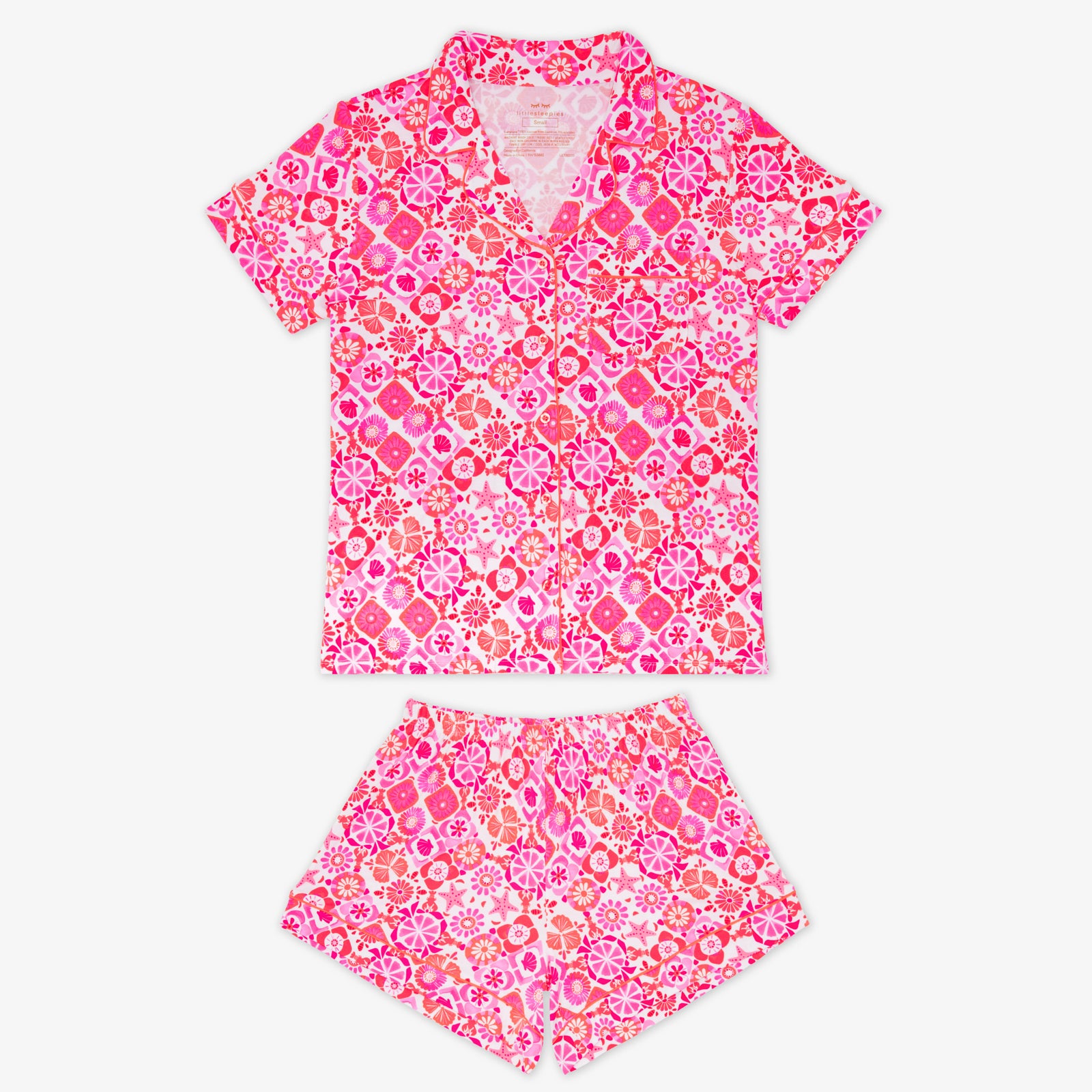  Coastal Gems Women's Short Sleeve & Shorts Pajama Set、mySite、layawaytickets