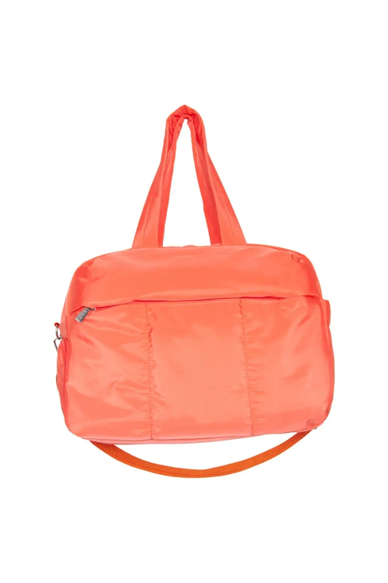 Coral Crush Puffer Weekender Bag、mySite、hinf8tx79