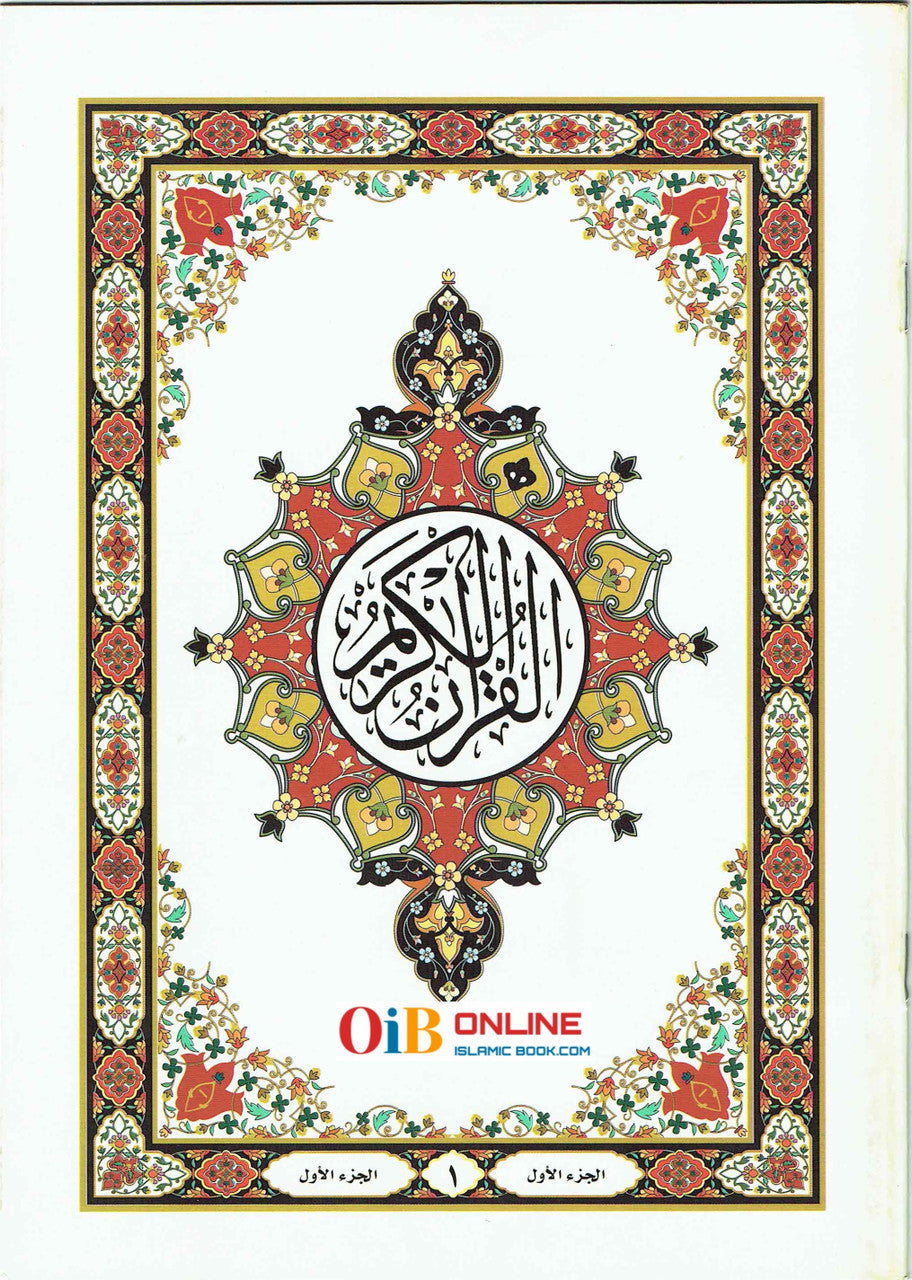 Quran in 30 Separate Parts Set Leather Case-Uthmani Script、mySite、topwebapps