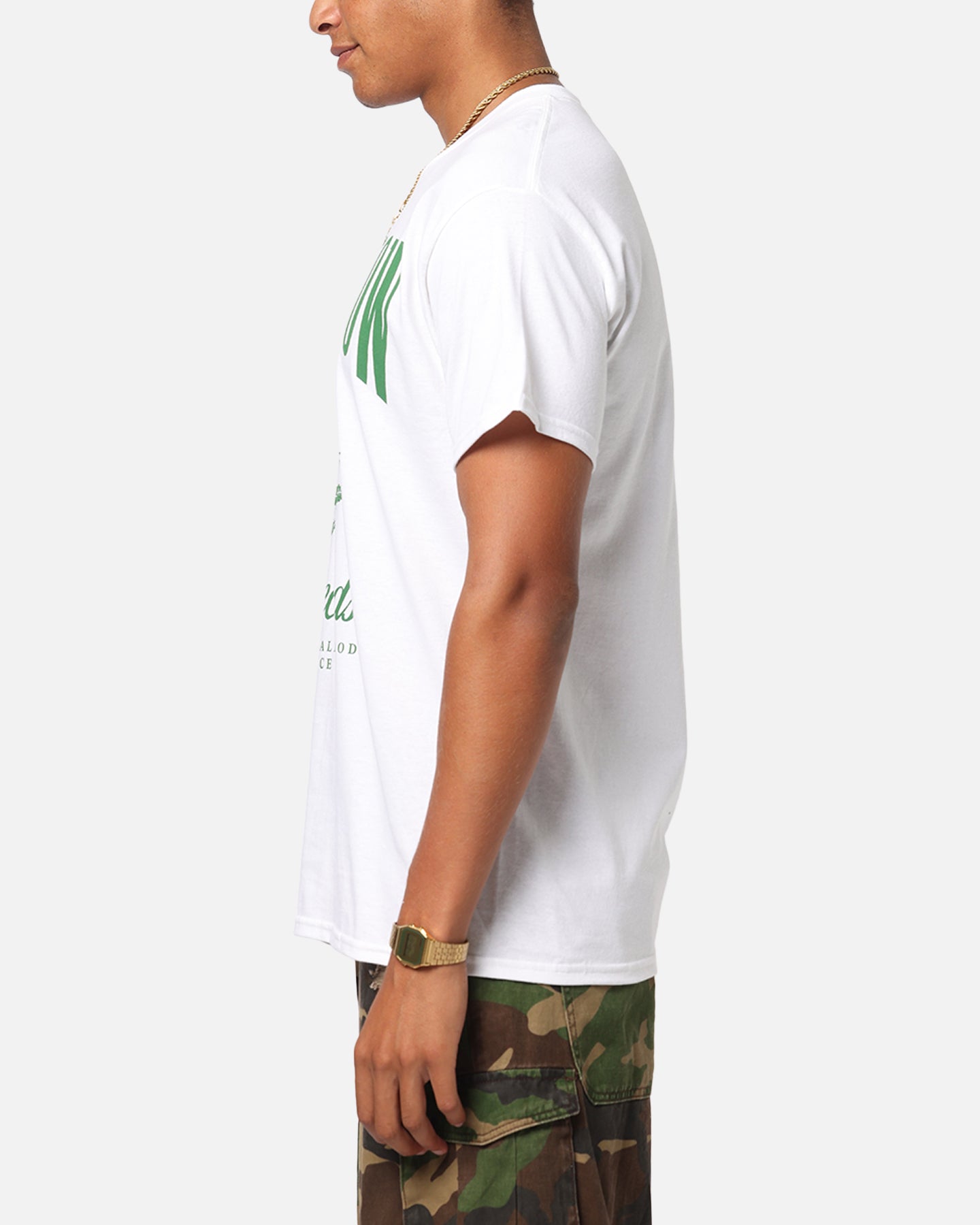 Deathrow Records High Life T-Shirt White、mySite、zt4zffjzw