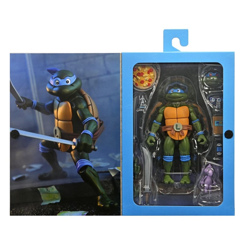 NECA Teenage Mutant Ninja Turtles Pizza Club Leonardo (Cartoon Version)、mySite、hgirdovlk