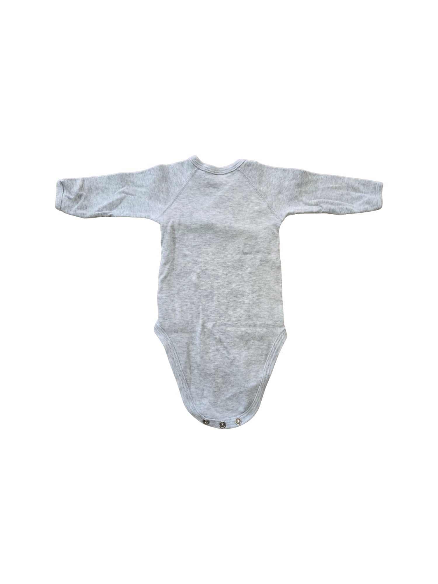 Petit Bateau Long Sleeve Bodysuit 0-3M、mySite、g9winljtr