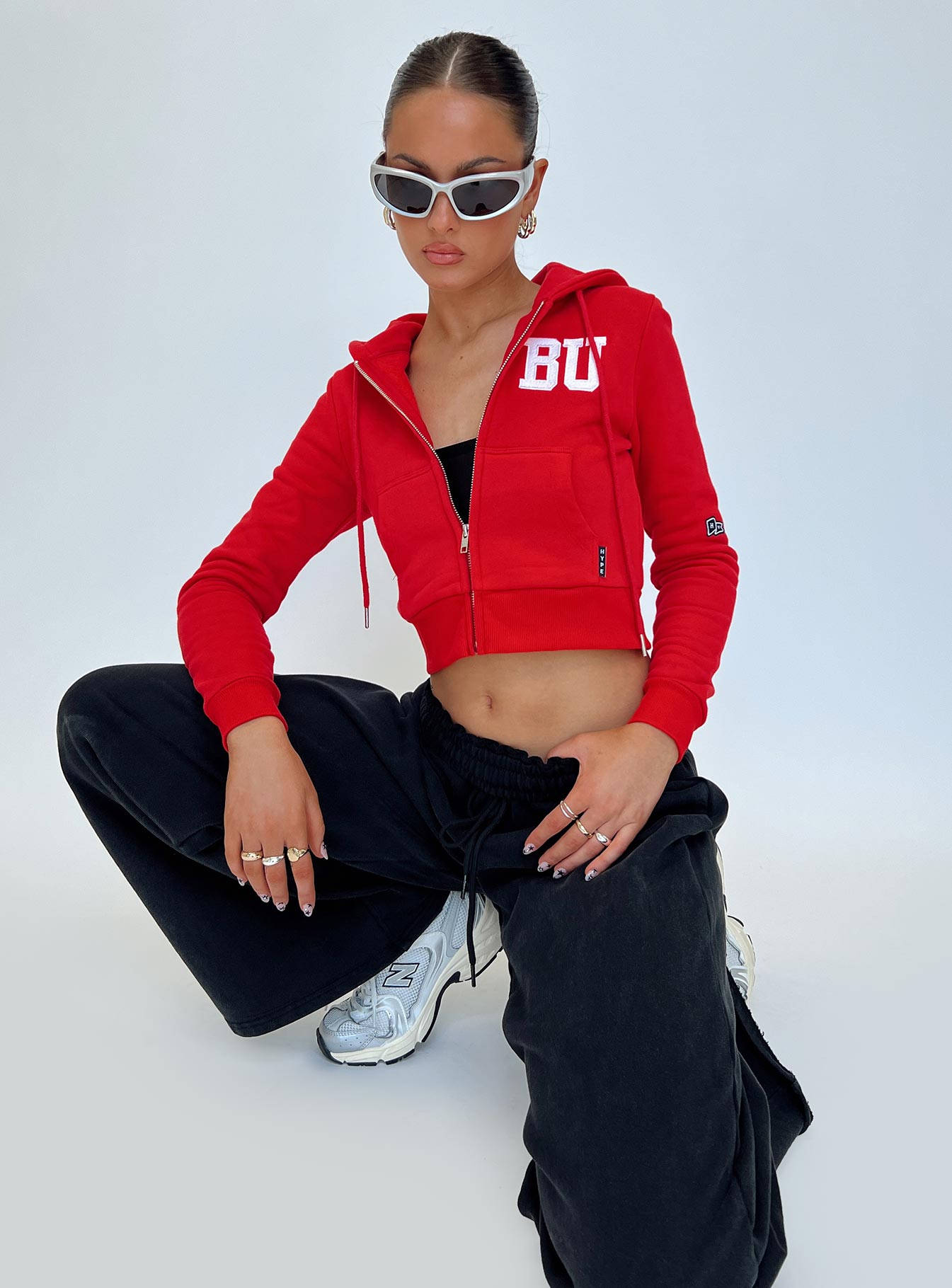 BU MIA Zip Sweater Red、mySite、solidvoid