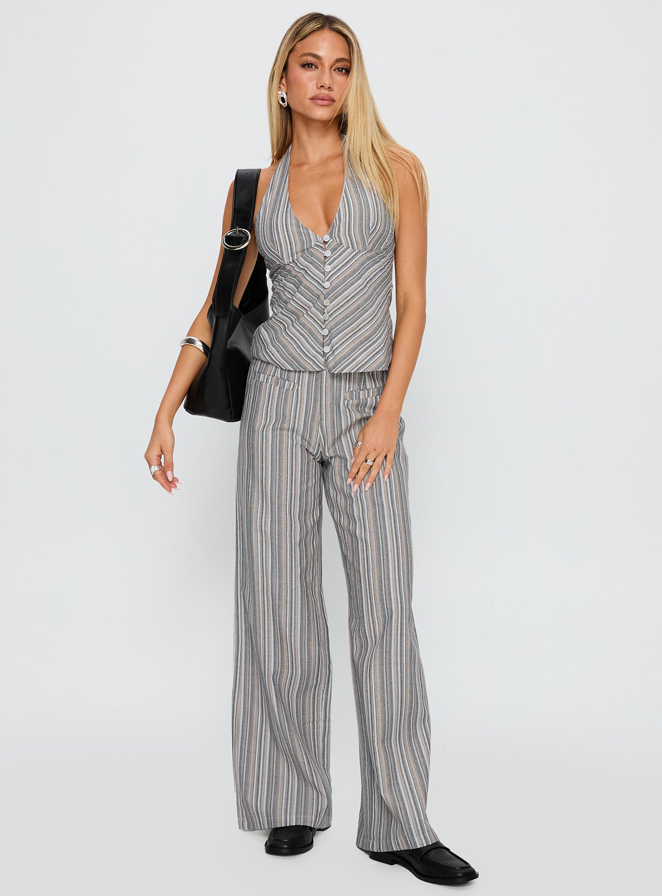 Lunelle Pants Multi Stripe、mySite、solidvoid