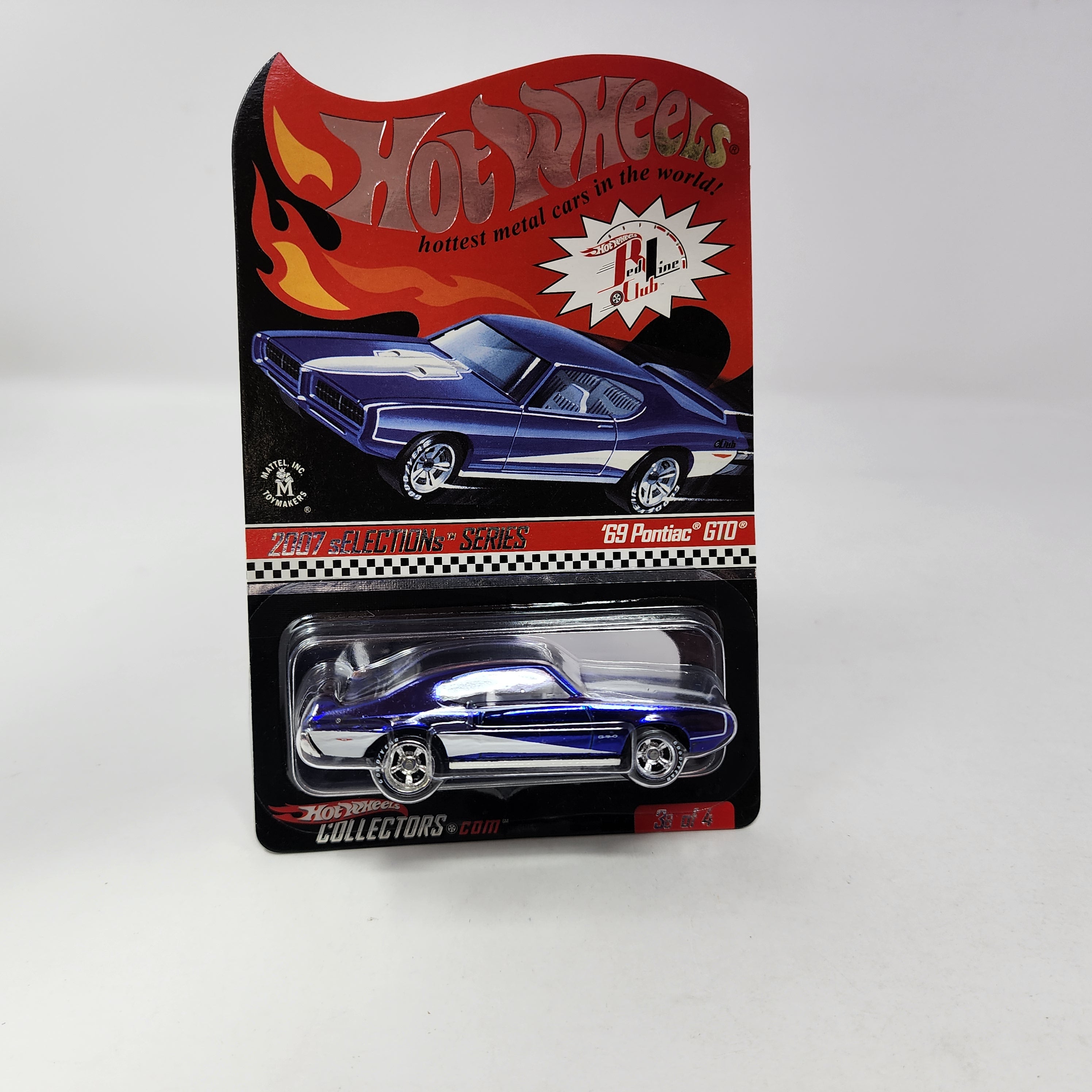 '69 Pontiac GTO * Hot Wheels Red Line Club RLC sELECTIONs 2007、mySite、hgirdovlk
