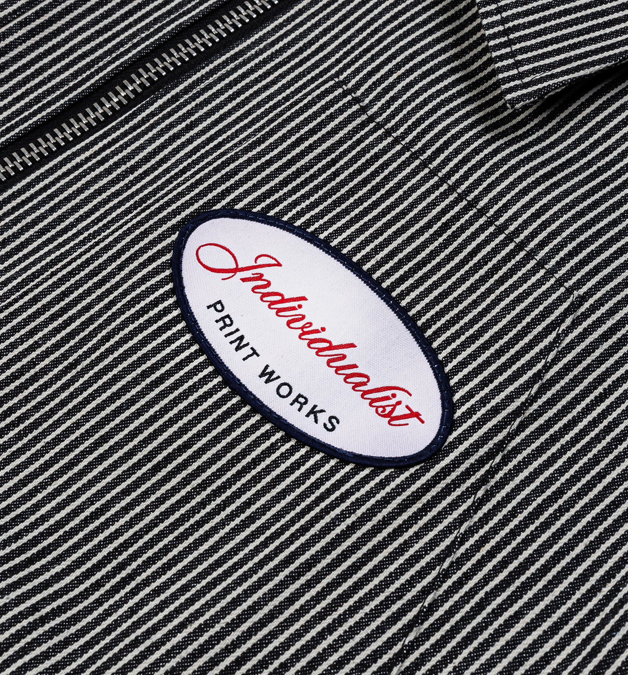 Boxy Striped Work Button Up Mens Short Sleeve Shirt - Black/White、mySite、dreamappss