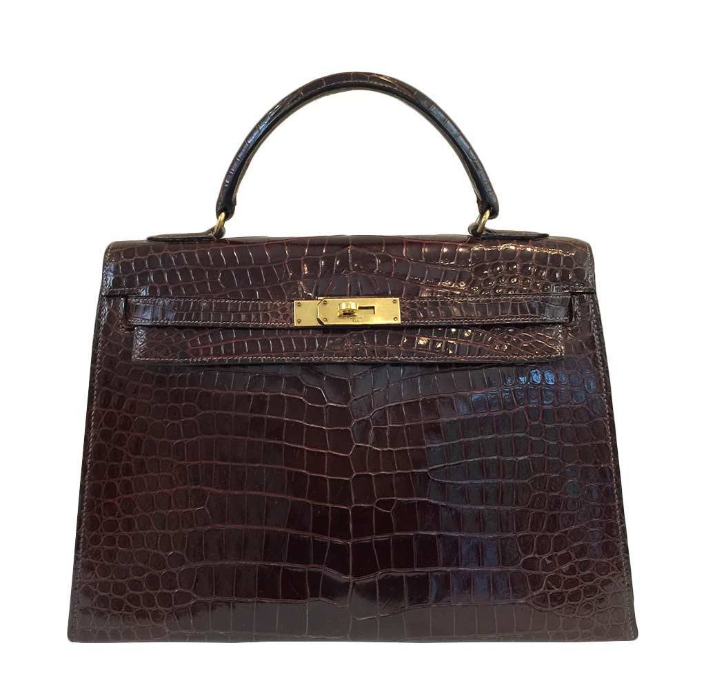Hermès Vintage Kelly Crocodile Bag 32cm、mySite、garminoutage.com