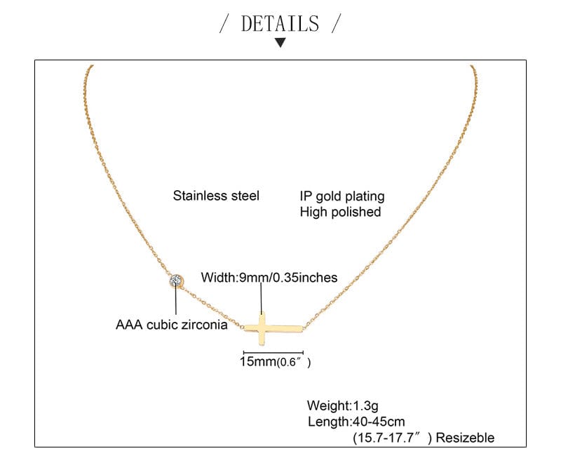 Dainty Cross Bracelet、mySite、g9winljtr