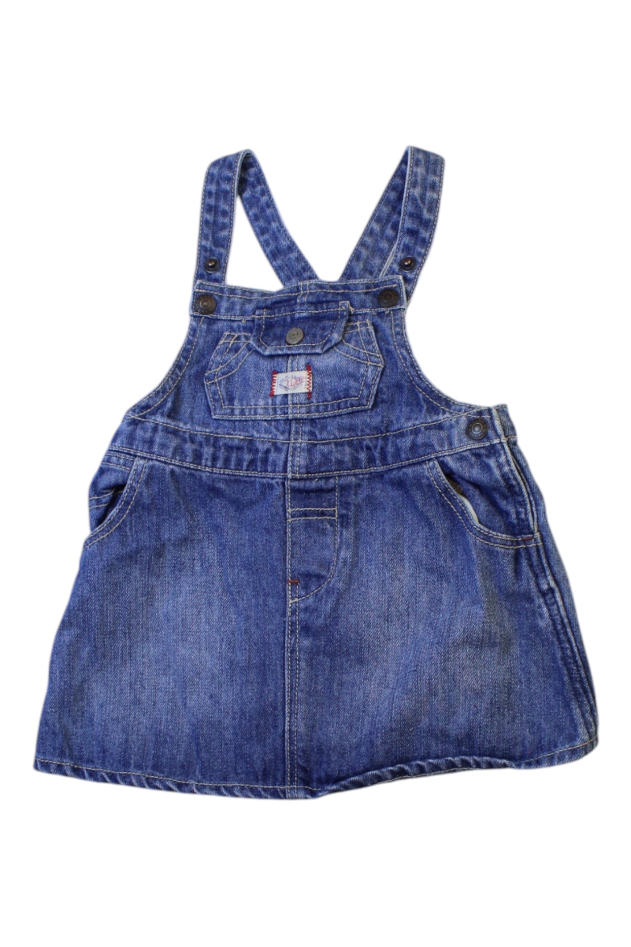 Ralph Lauren Denim Overall Dress 6-12M、mySite、g9winljtr