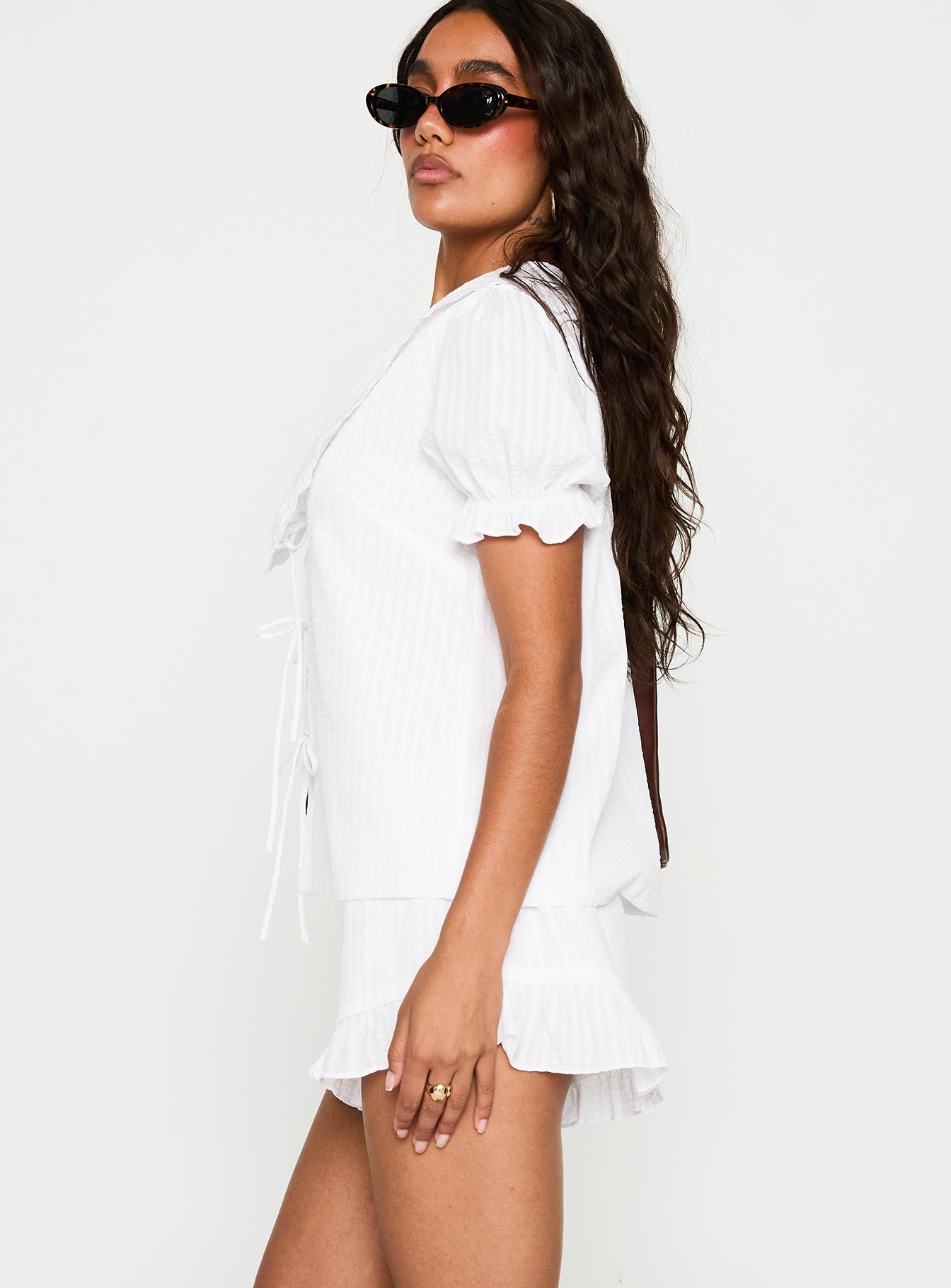 Eternal Sun Collared Set White、mySite、solidvoid