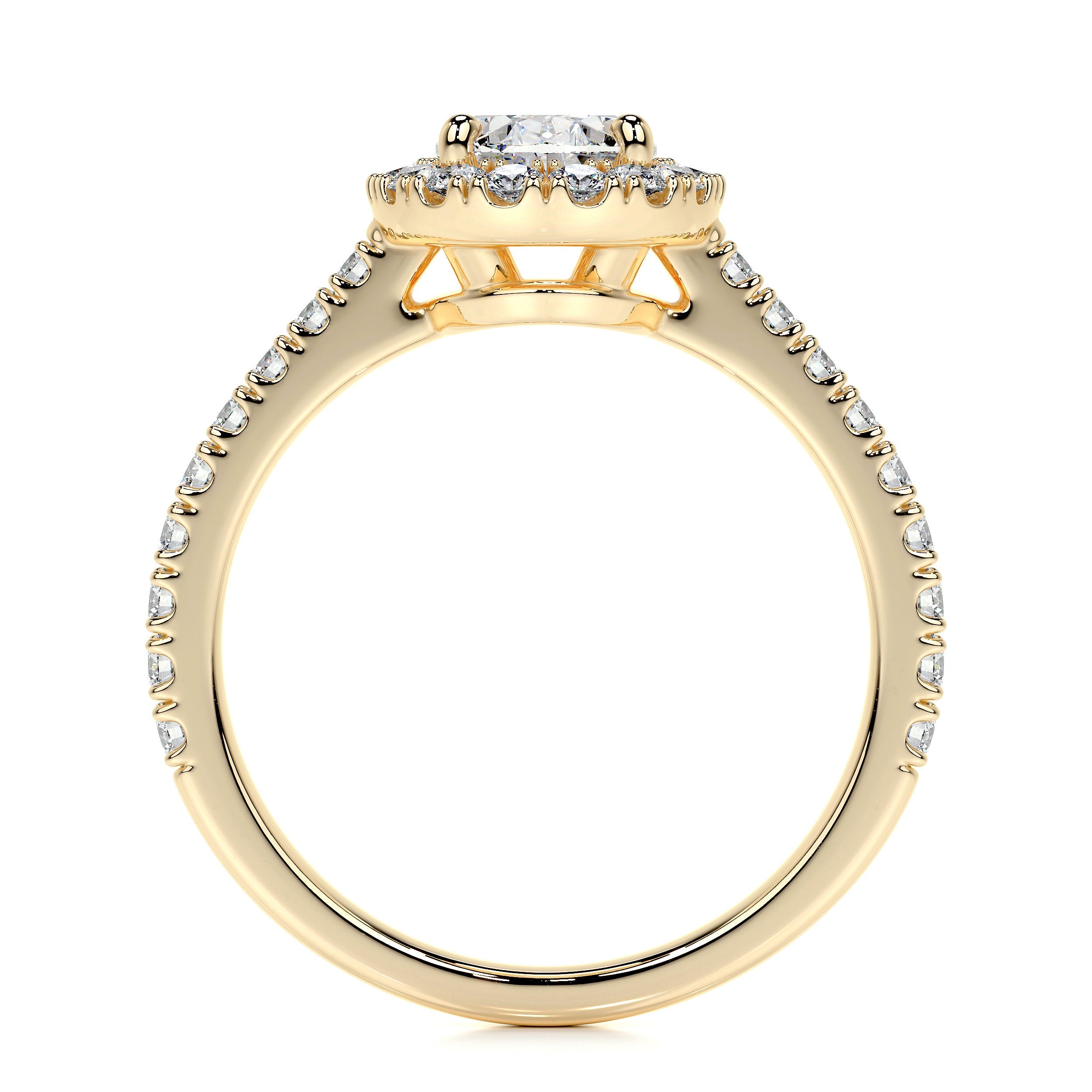 Maria Lab Grown Diamond Ring -18K Yellow Gold、mySite、hinf8tx79