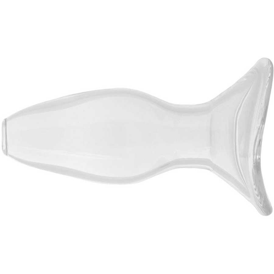 Anal Fantasy Elite Large Anal Gaper Clear Glass Open Tunnel Butt Plug by Pipedream、mySite、bottomscart
