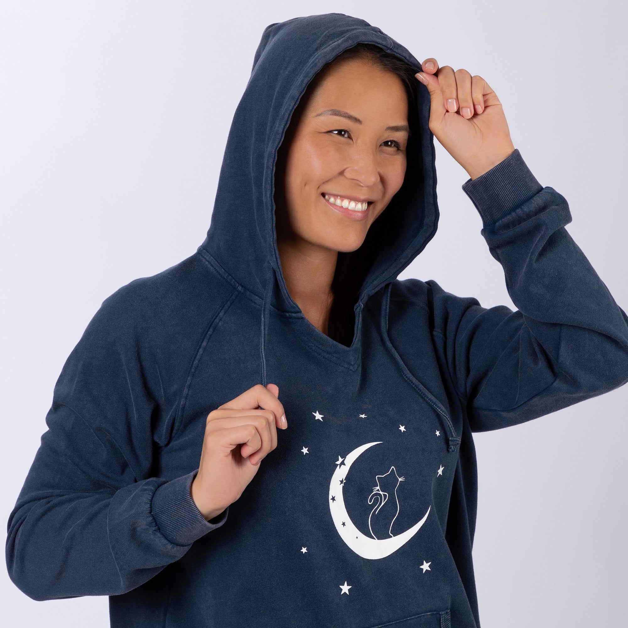 Pet & Moon Mineral Wash Hoodie、mySite、camillekostekn