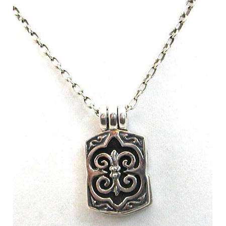 Michael Bromberg Sterling Silver Menorah in Motion Photo Locket Necklace、mySite、topwebapps