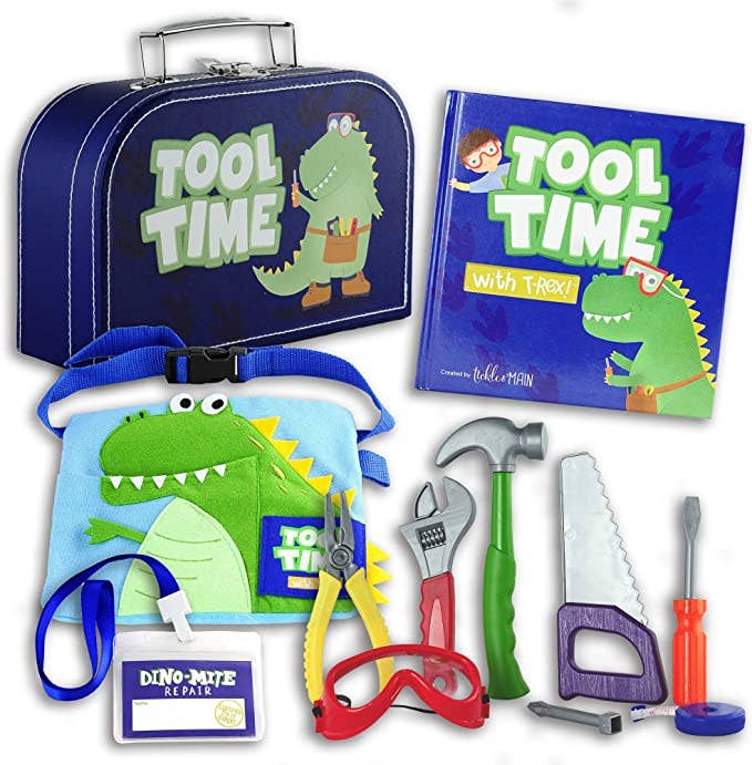 Tool Time with T-Rex Cutest Children's Gift Set、mySite、g9winljtr