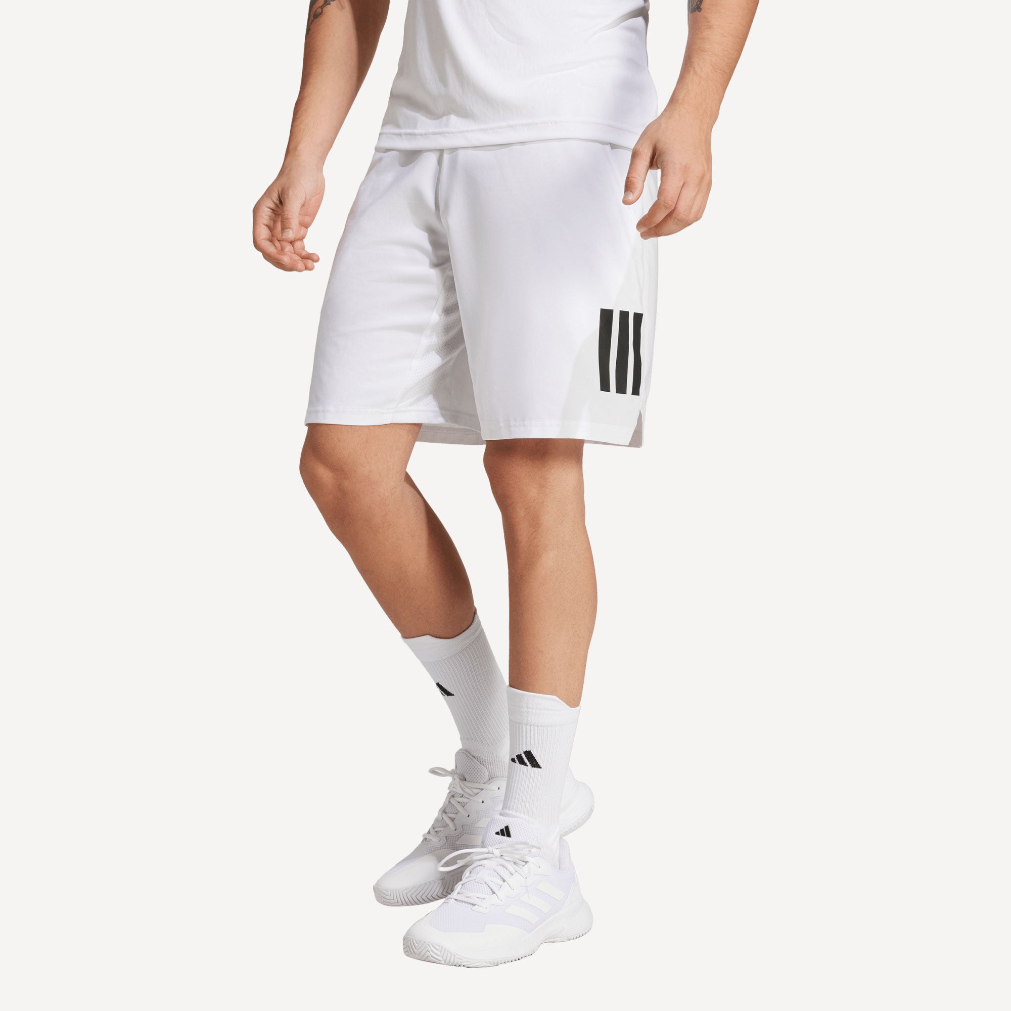 adidas Club Men's 3-Stripes 7-Inch Tennis Shorts