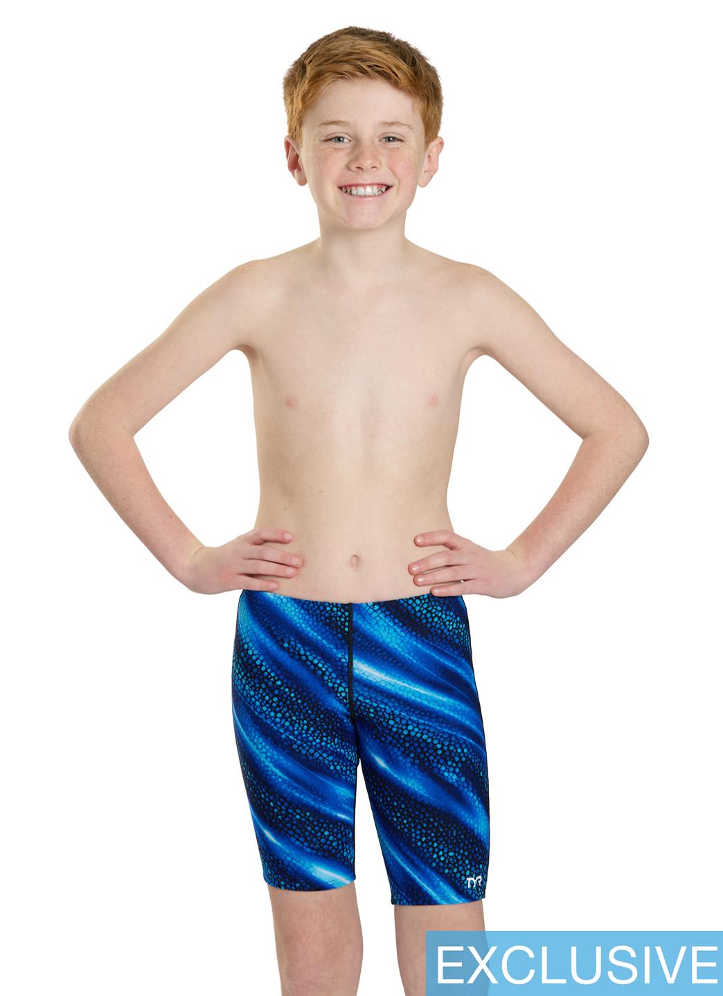 TYR Boys' Durafast Elite Venom Jammer (Little Kid, Big Kid)、mySite、noshort
