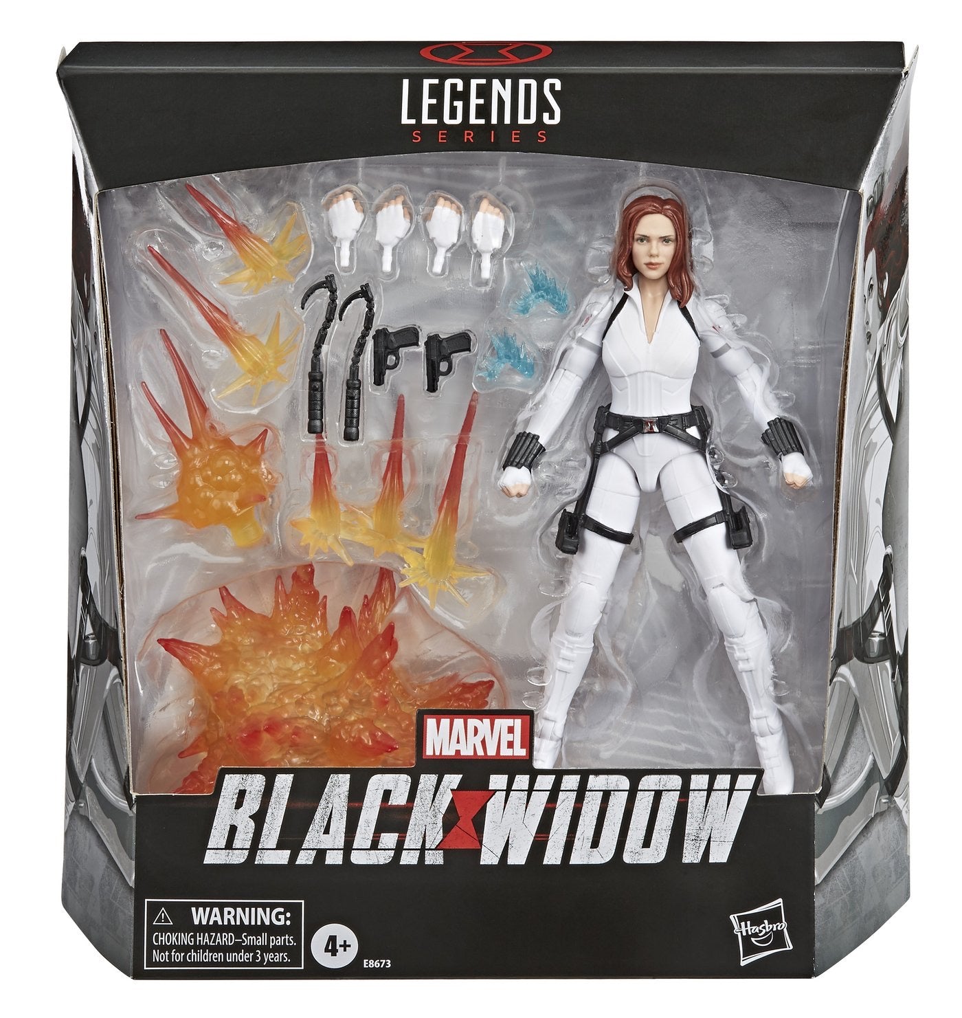 Black Widow Marvel Legends 6-Inch Deluxe White Costume Action Figure with Stand、mySite、hgirdovlk