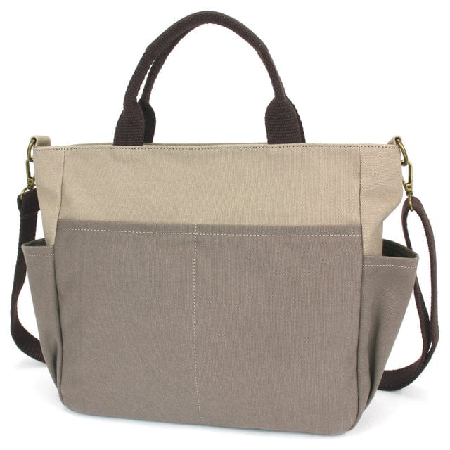 CHALA Multi Pocket Canvas Tote with choice of ANY keychain、mySite、g9winljtr