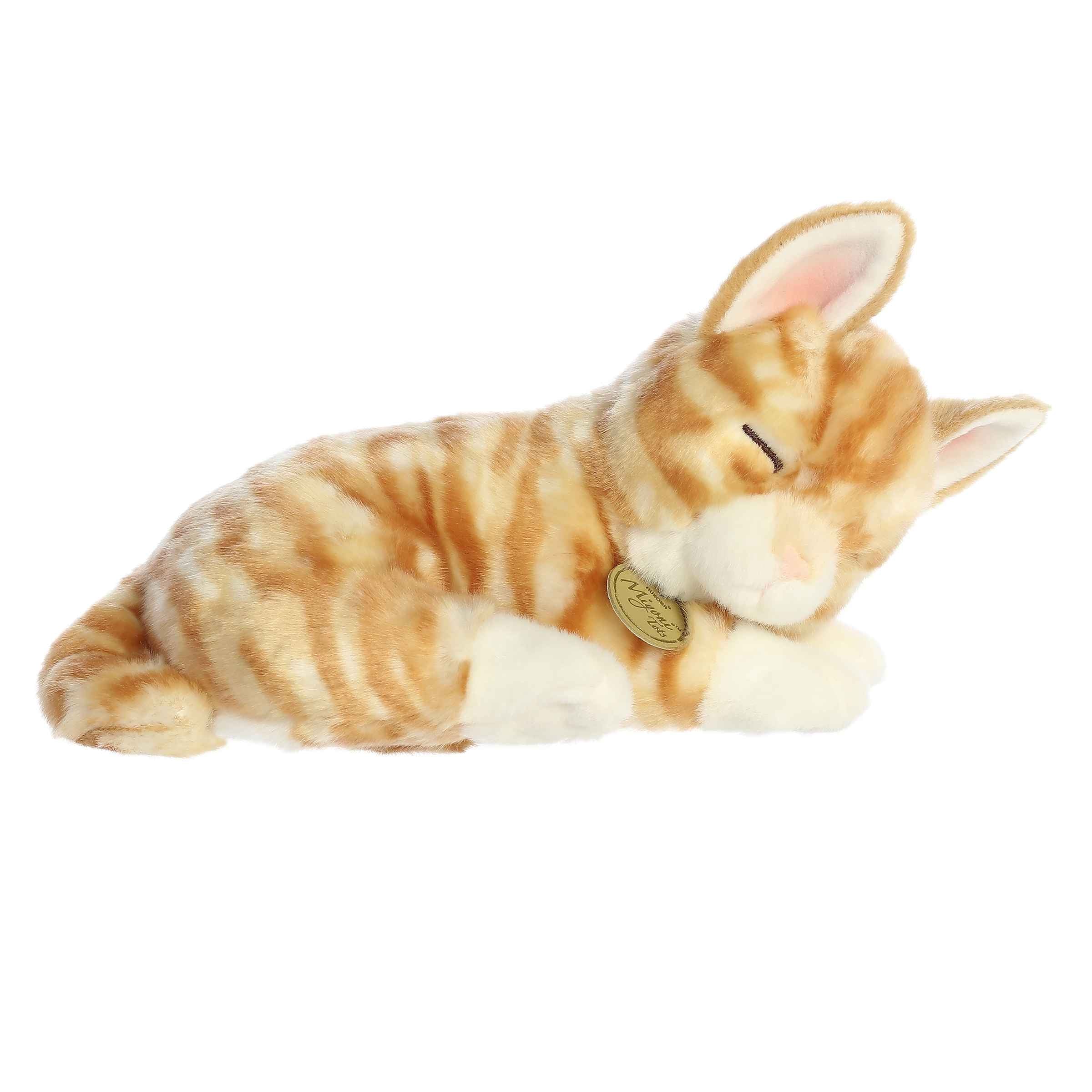 Aurora® - Miyoni® Tots - 10 Sleepy Tabby Kitten、mySite、g9winljtr