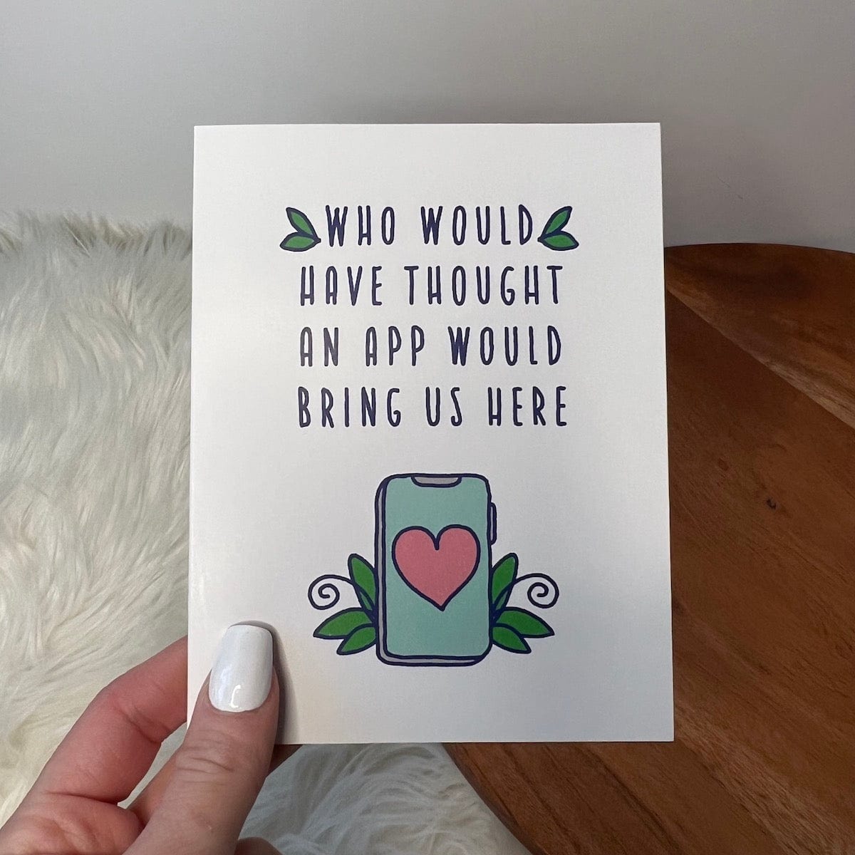  Who Would Have Thought An App Would Bring Us Here Card、mySite、ghnorth