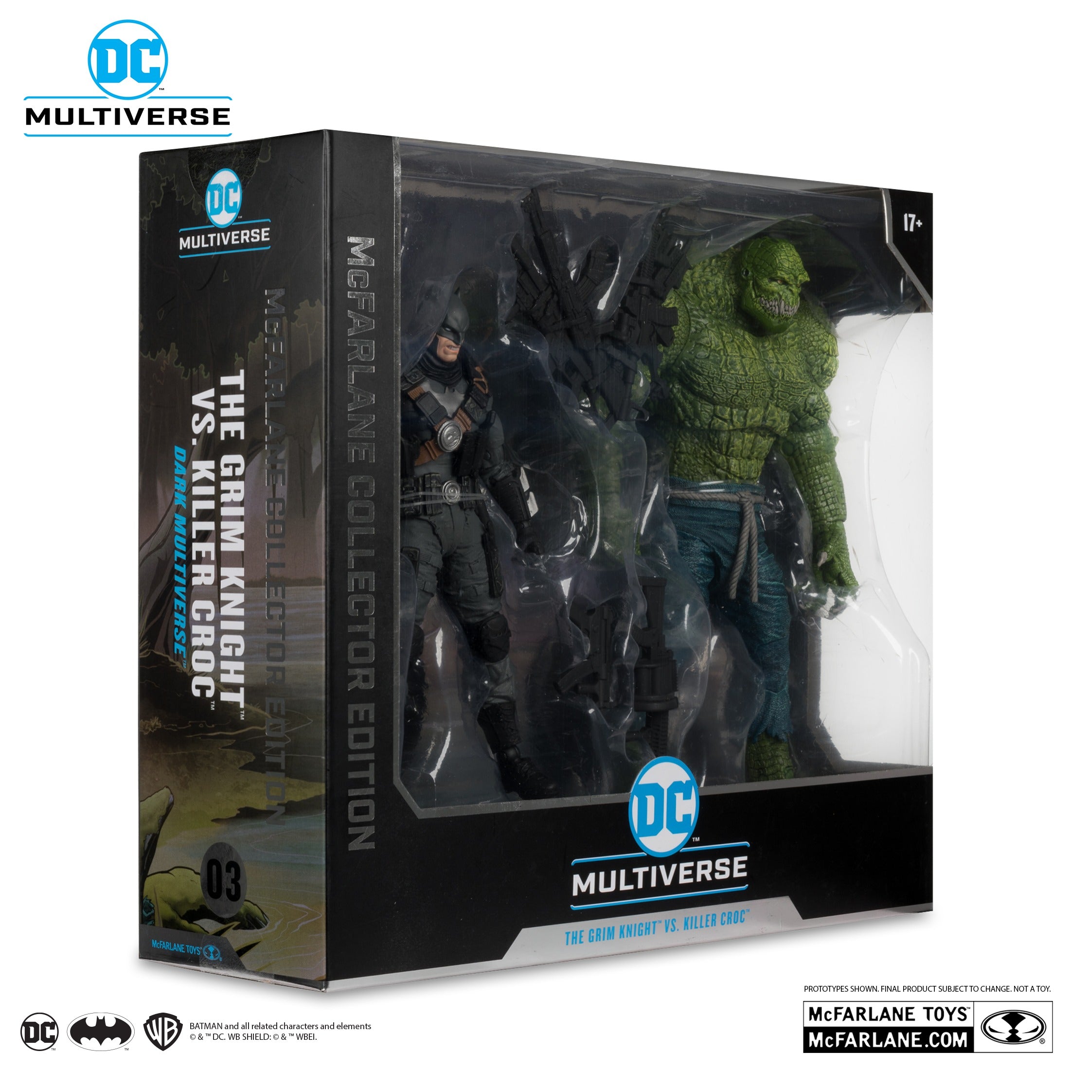 DC Collector Edition Batman vs Killer Croc Volume 3 (The Grim Knight) 2-Pack、mySite、hgirdovlk