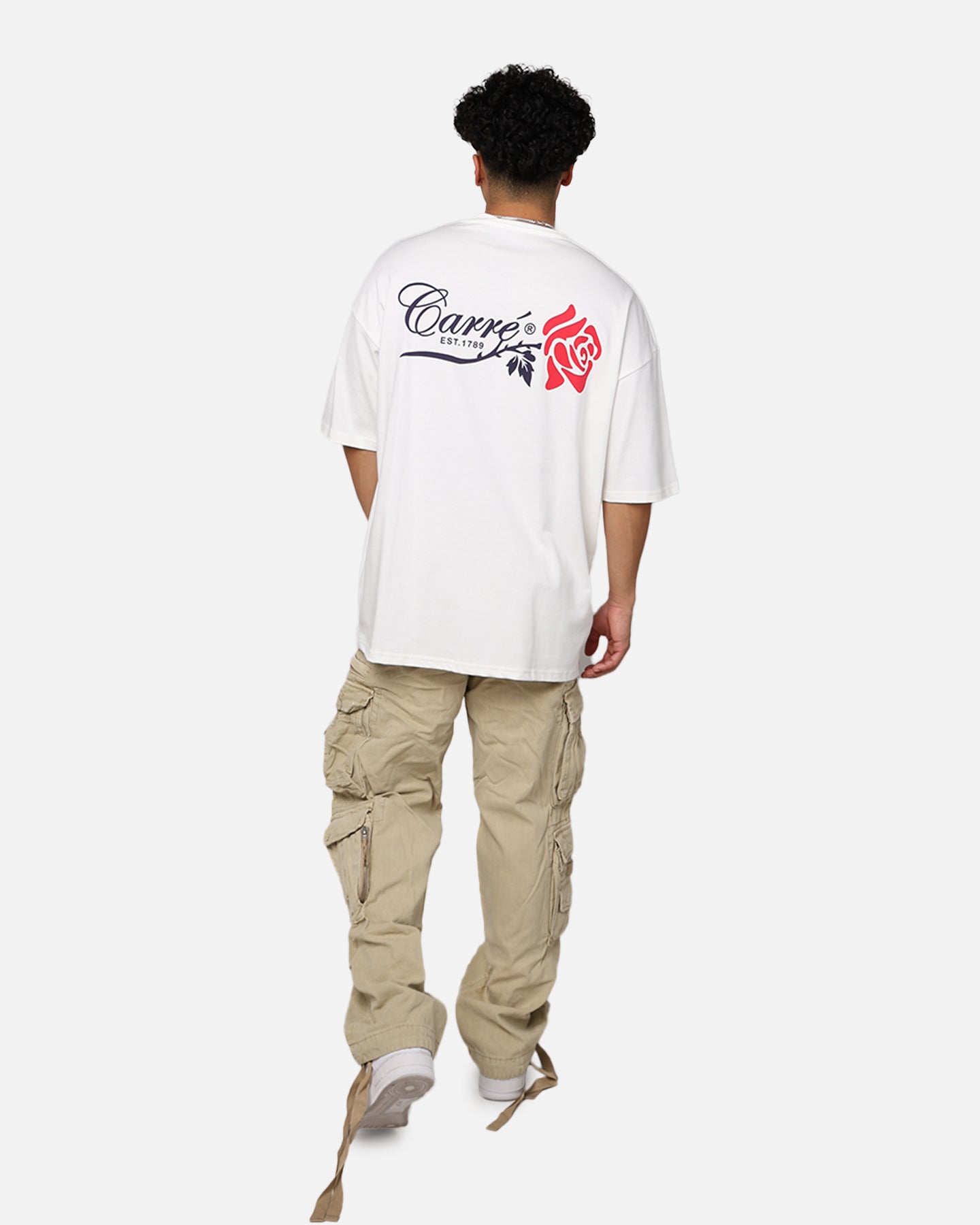 Carré Rara Oversized T-Shirt Off White、mySite、zt4zffjzw